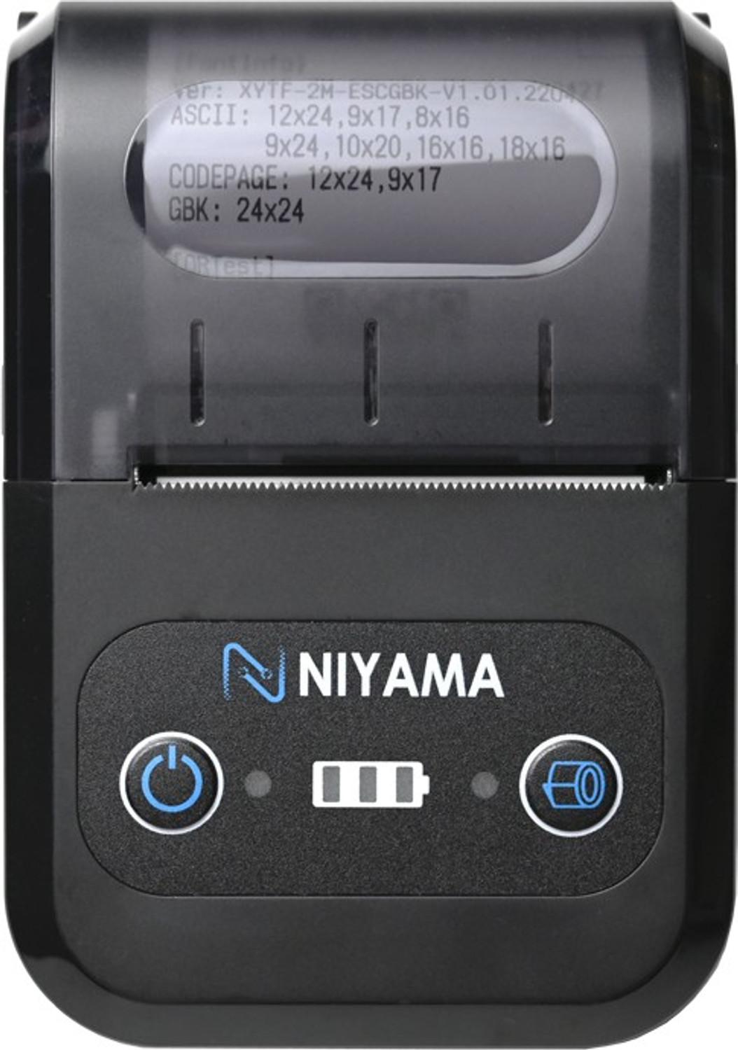 Image of Niyama BT-58 (2 inch) with 2600 mAh Rechargeable battery, supports Android & Windows, Thermal Receipt Printer
