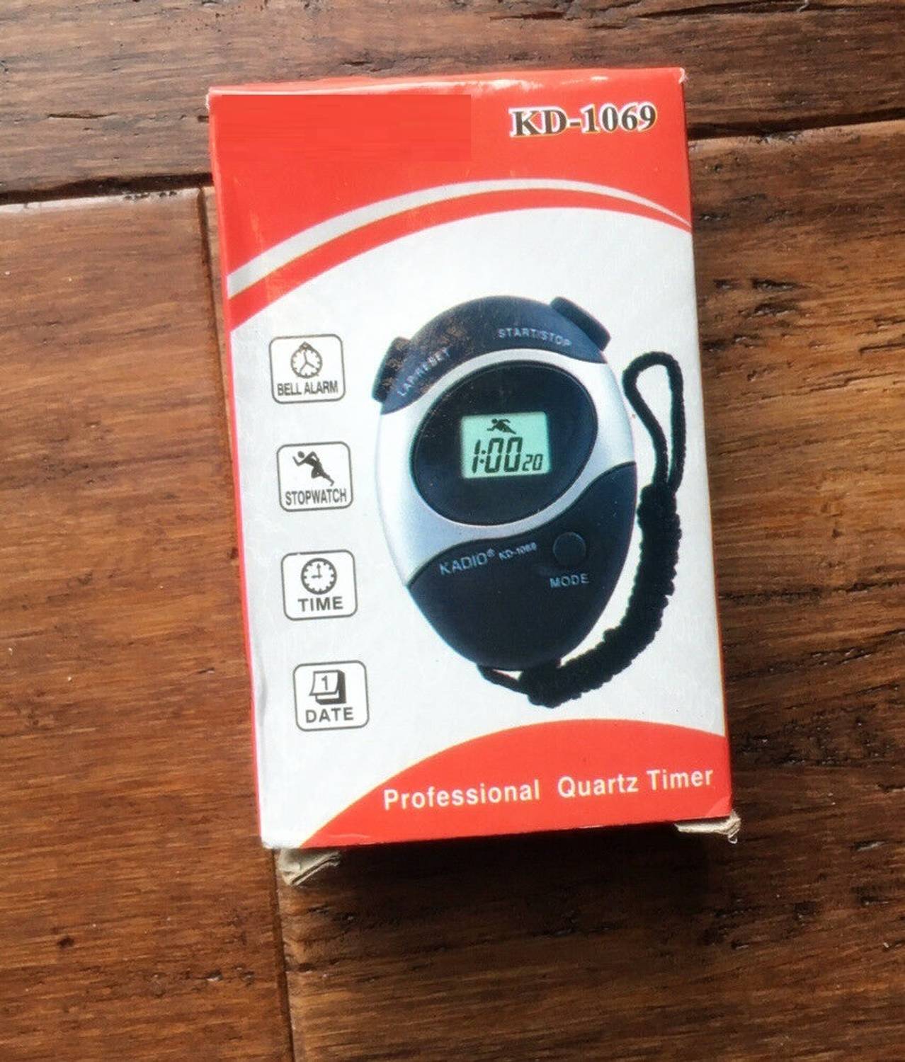 AMAZECARE Digital LCD Stopwatch Chronograph Timer Counter Sports Alarm Digital Stop Watch