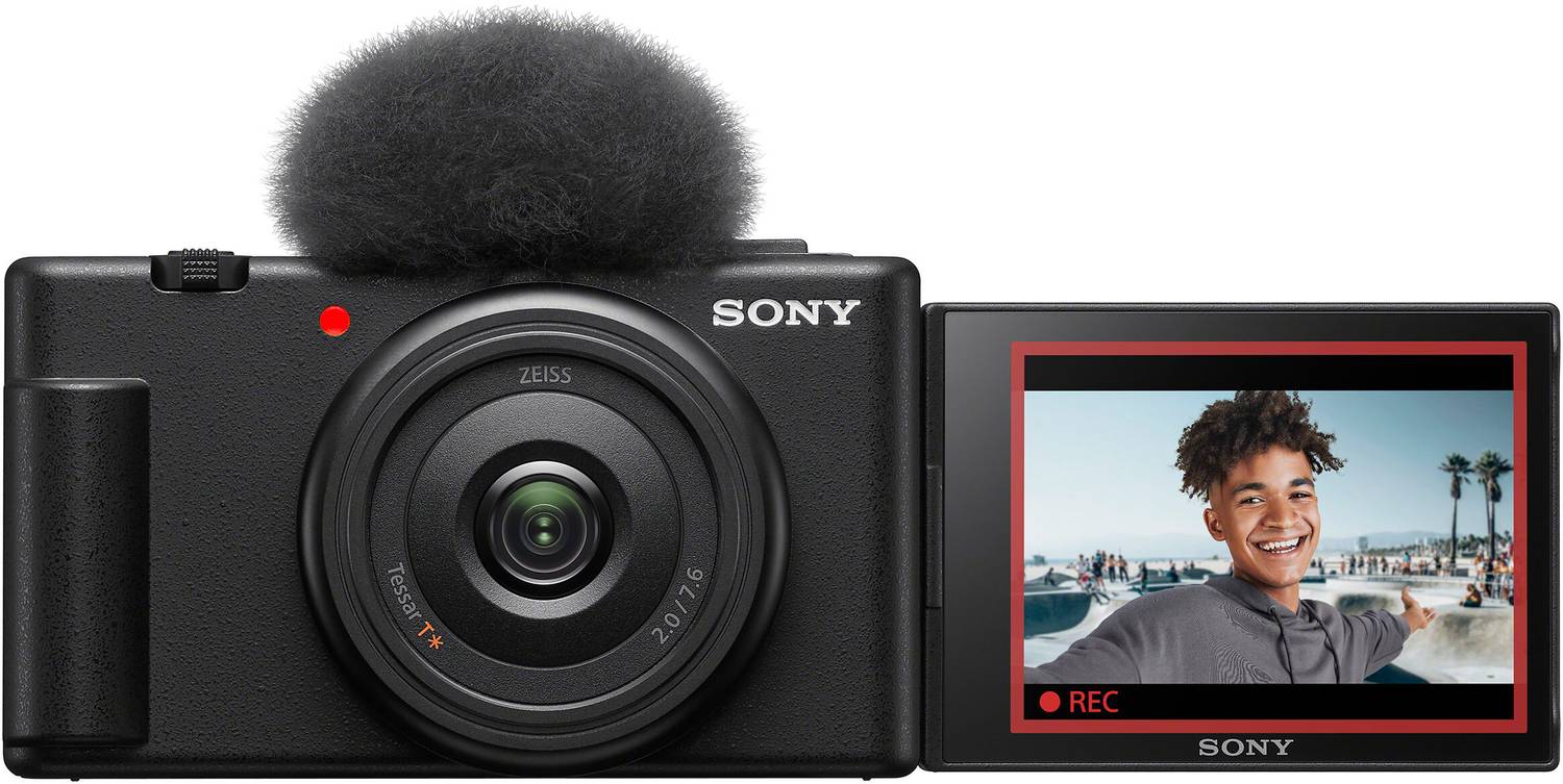 SONY ZV-1F Vlog Camera for Content Creators and Vloggers (20.1 MP
