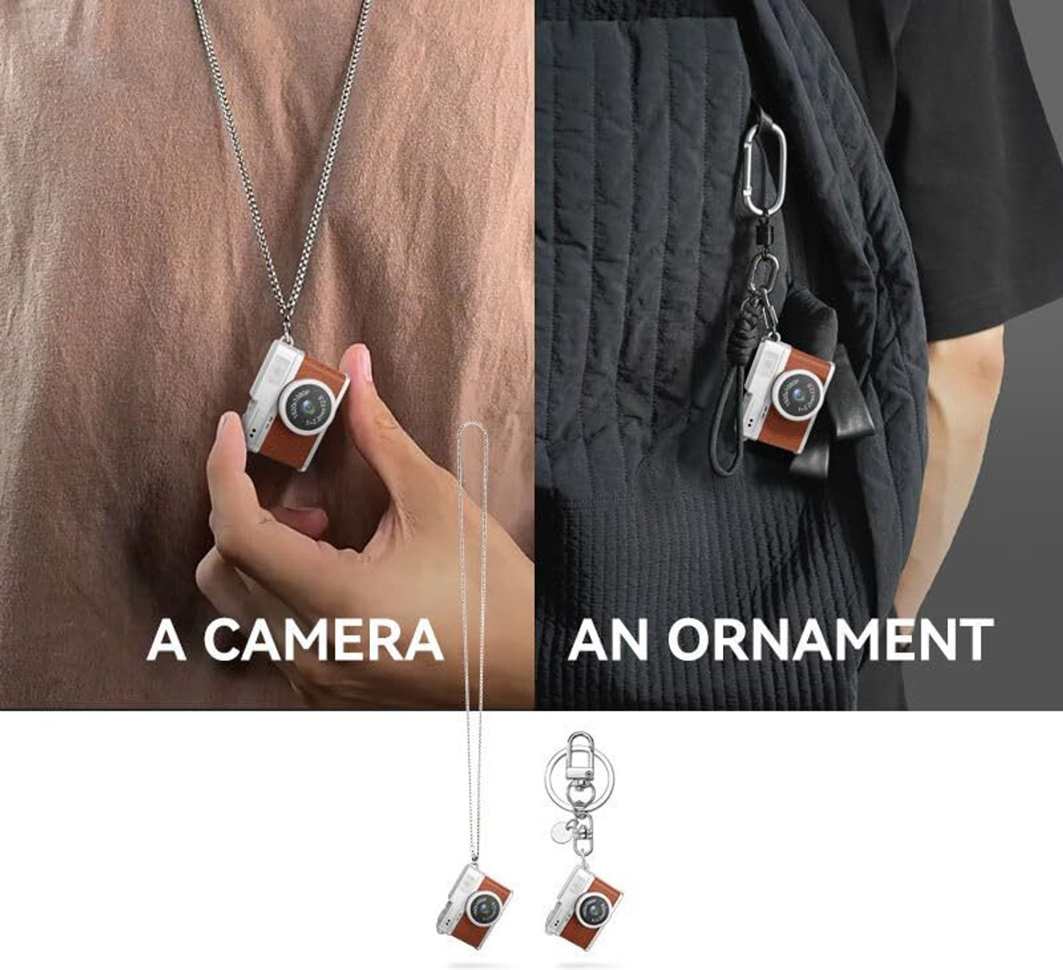 Image of CASON 720P Mini Keychain Camera Pocket Digital Camera CX30 mini camera