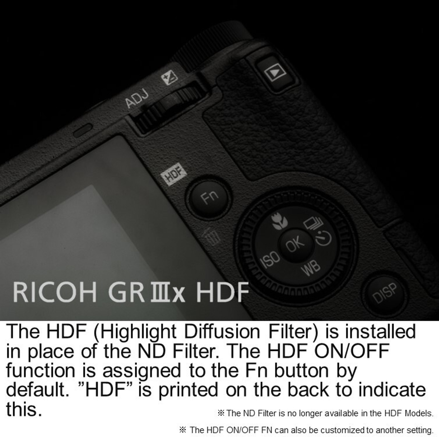 Image of Ricoh GR IIIx HDF Digital Compact Camera 40mm f /� 2.8 (35mm eq)