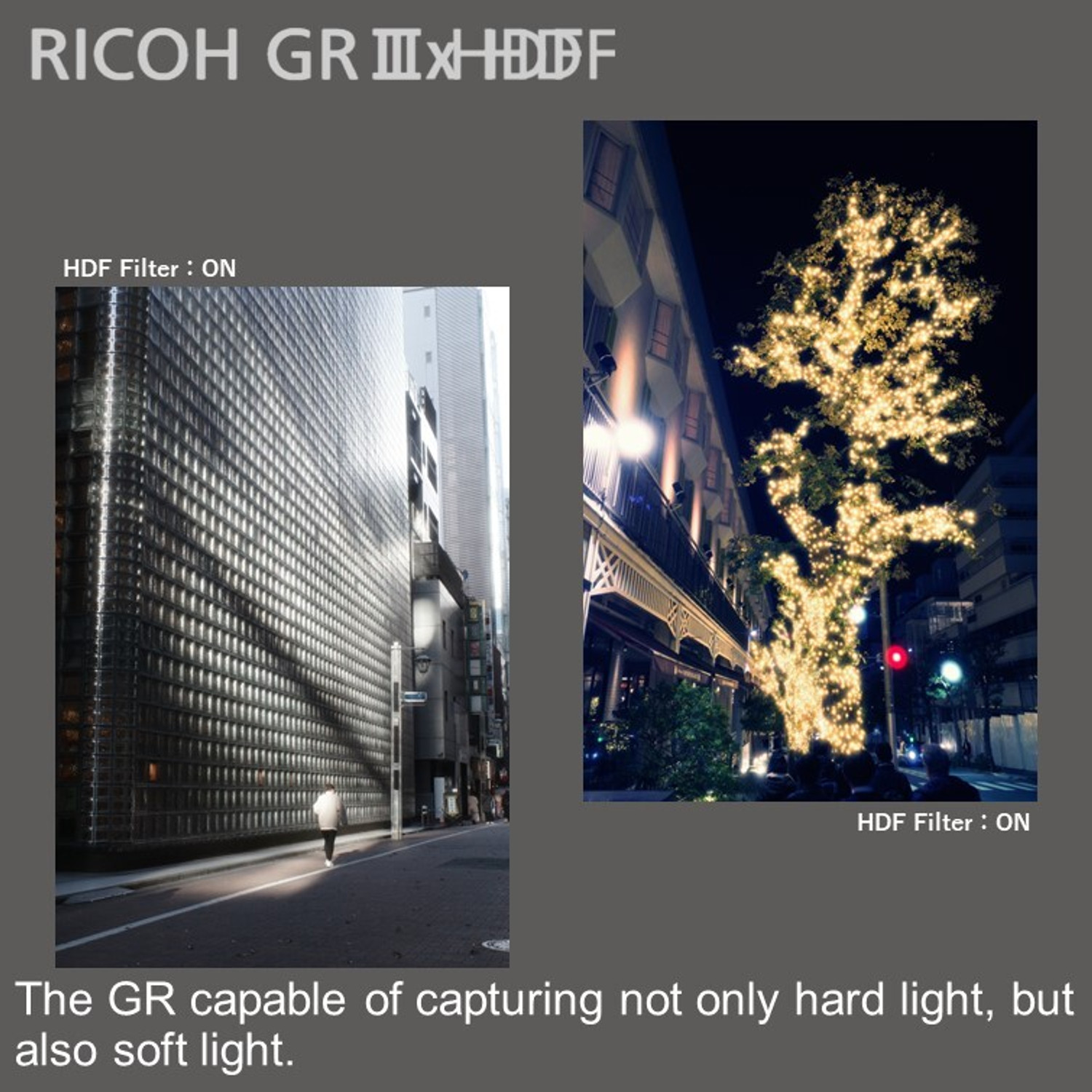 Image of Ricoh GR IIIx HDF Digital Compact Camera 40mm f /� 2.8 (35mm eq)