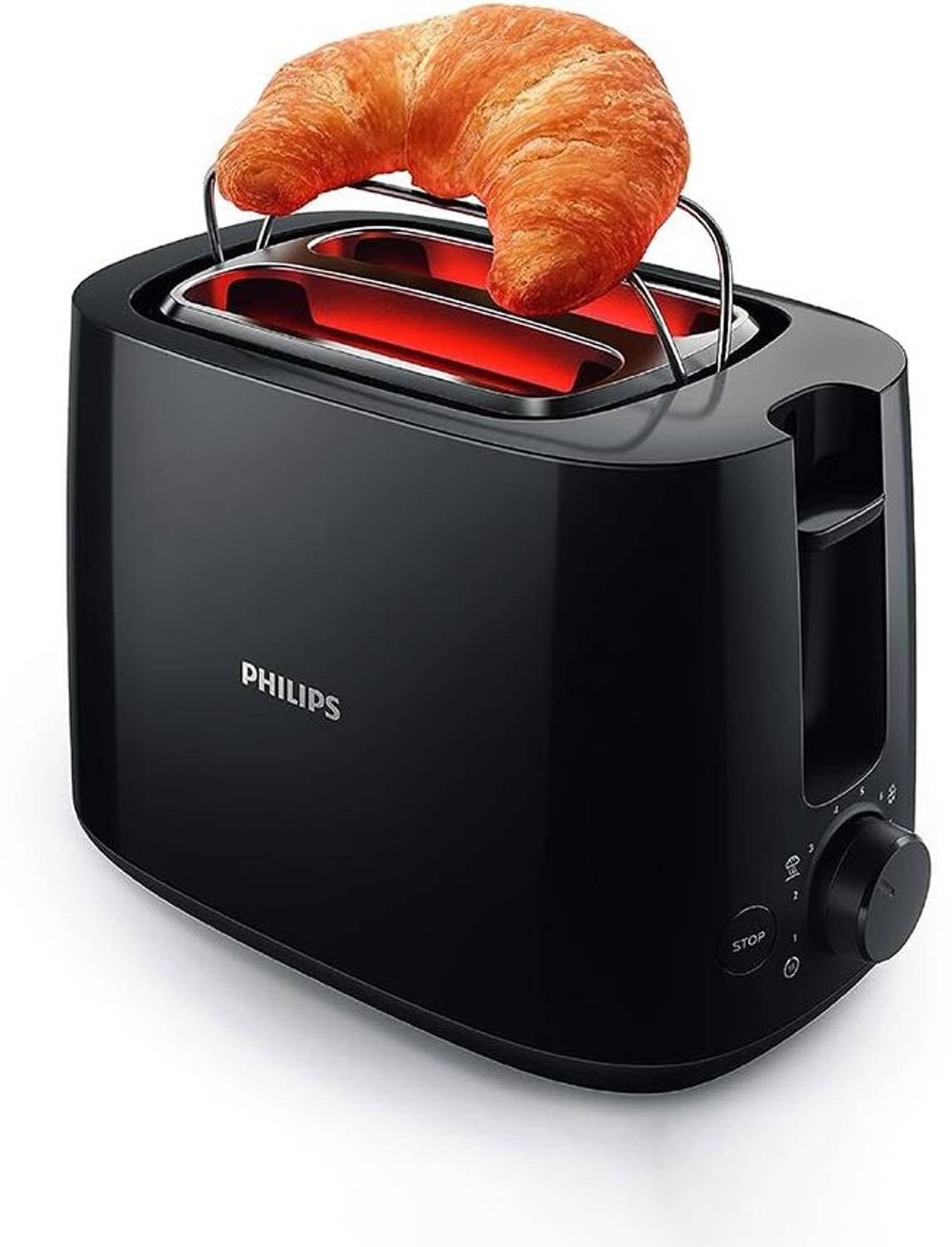 PHILIPS by Philips HD2583/90 600 W Pop Up Toaster