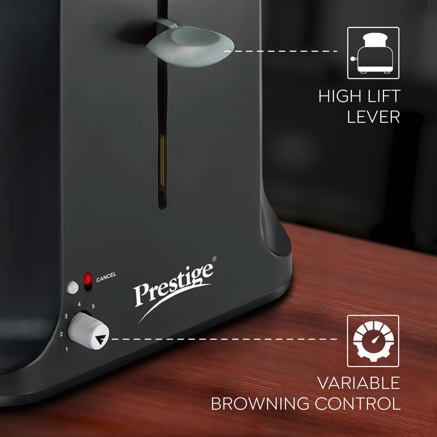 Prestige Slice Pop Up Toaster