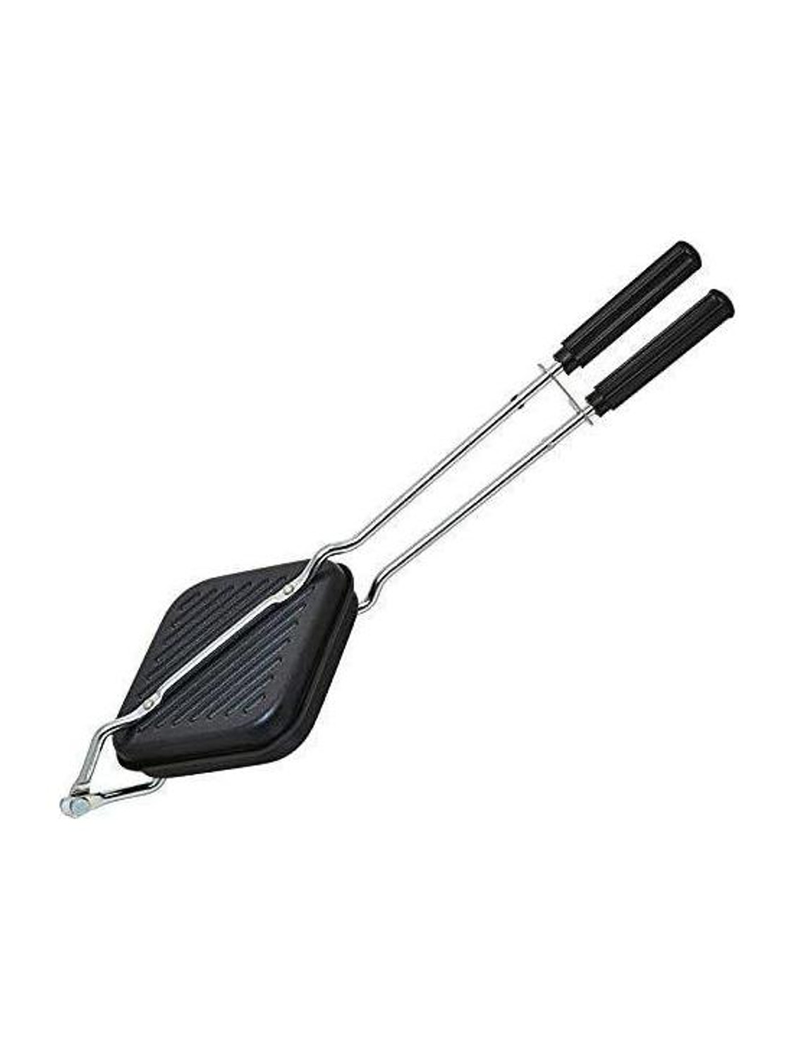 Image of Regalo by khatushyam Grill and Toast Sandwich Maker Sandwich Gas Toaster Premium Non Stick Cookware, 1 piece, Black 200 W Pop Up Toaster