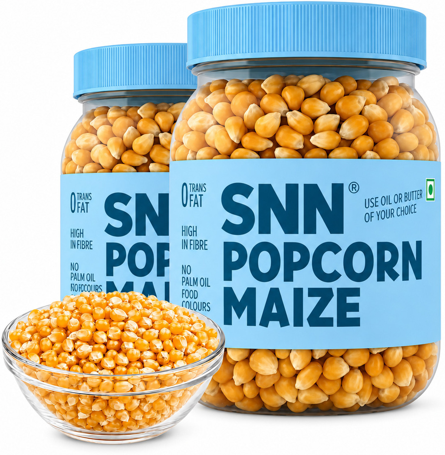 Image of SHAH NANJI NAGSI SNN Popcorn Kernels (Pack of 2) Popcorn