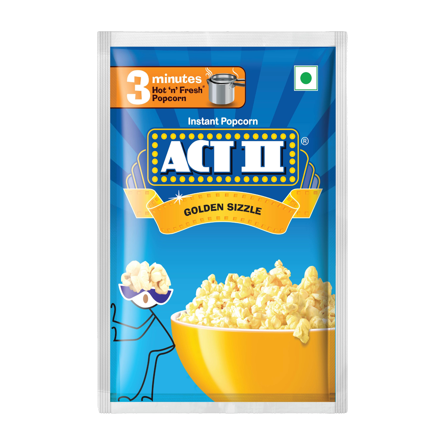 ACT II Instant Golden Sizzle Popcorn