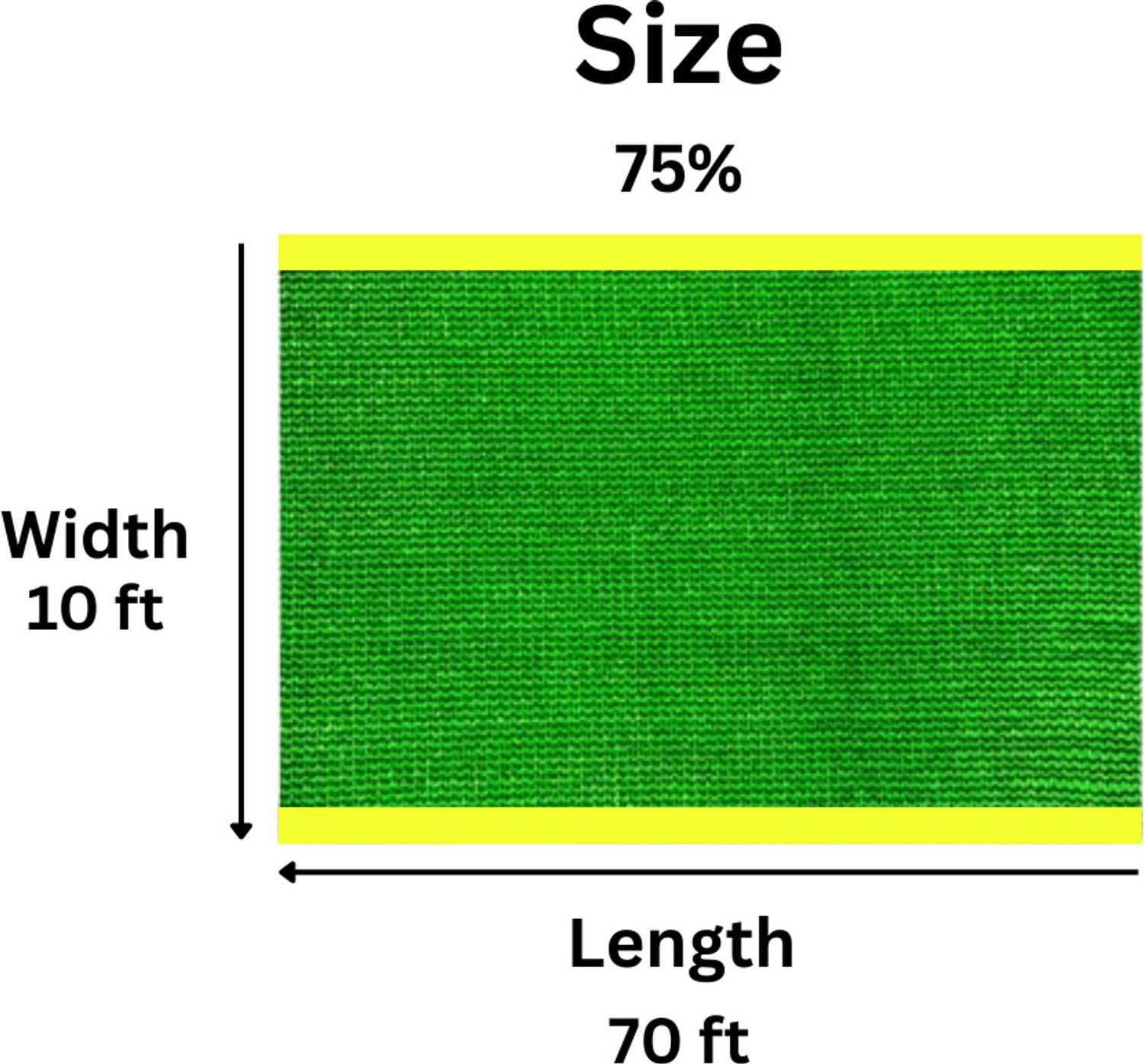 Image of Netonic Green Shade Net 10x70ft 75% Green Net,Shade net,Garden net,Green House Shade Net Portable Green House