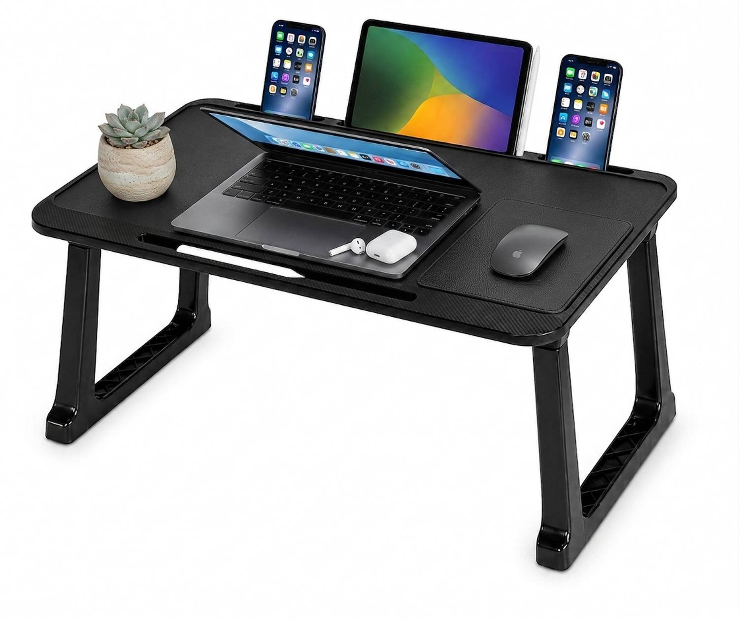 CDPL Express Premium Strong Stability I Multipurpose Laptop table I Table I Work From Home Wood Portable Laptop Table