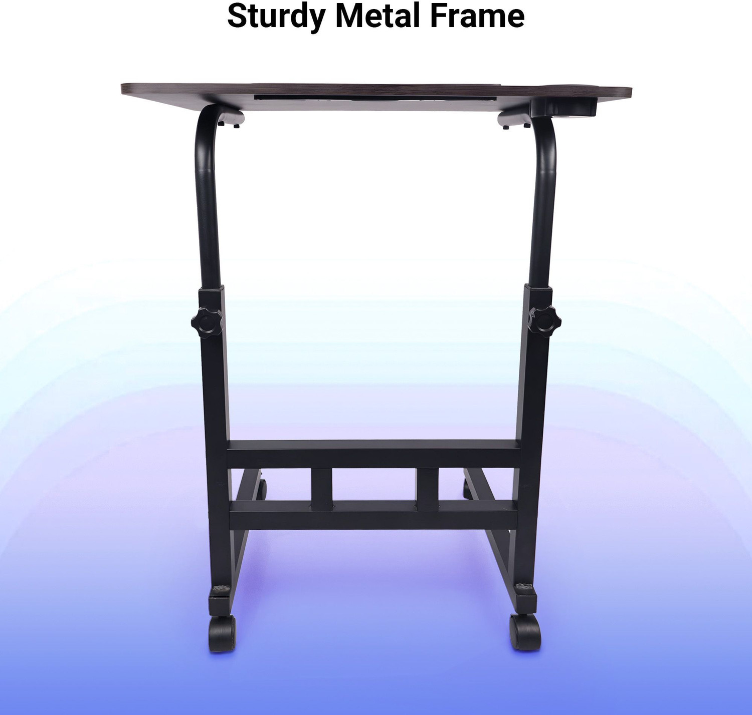 Image of ZEBRONICS ZEB-DOW Y1 Wood Portable Laptop Table