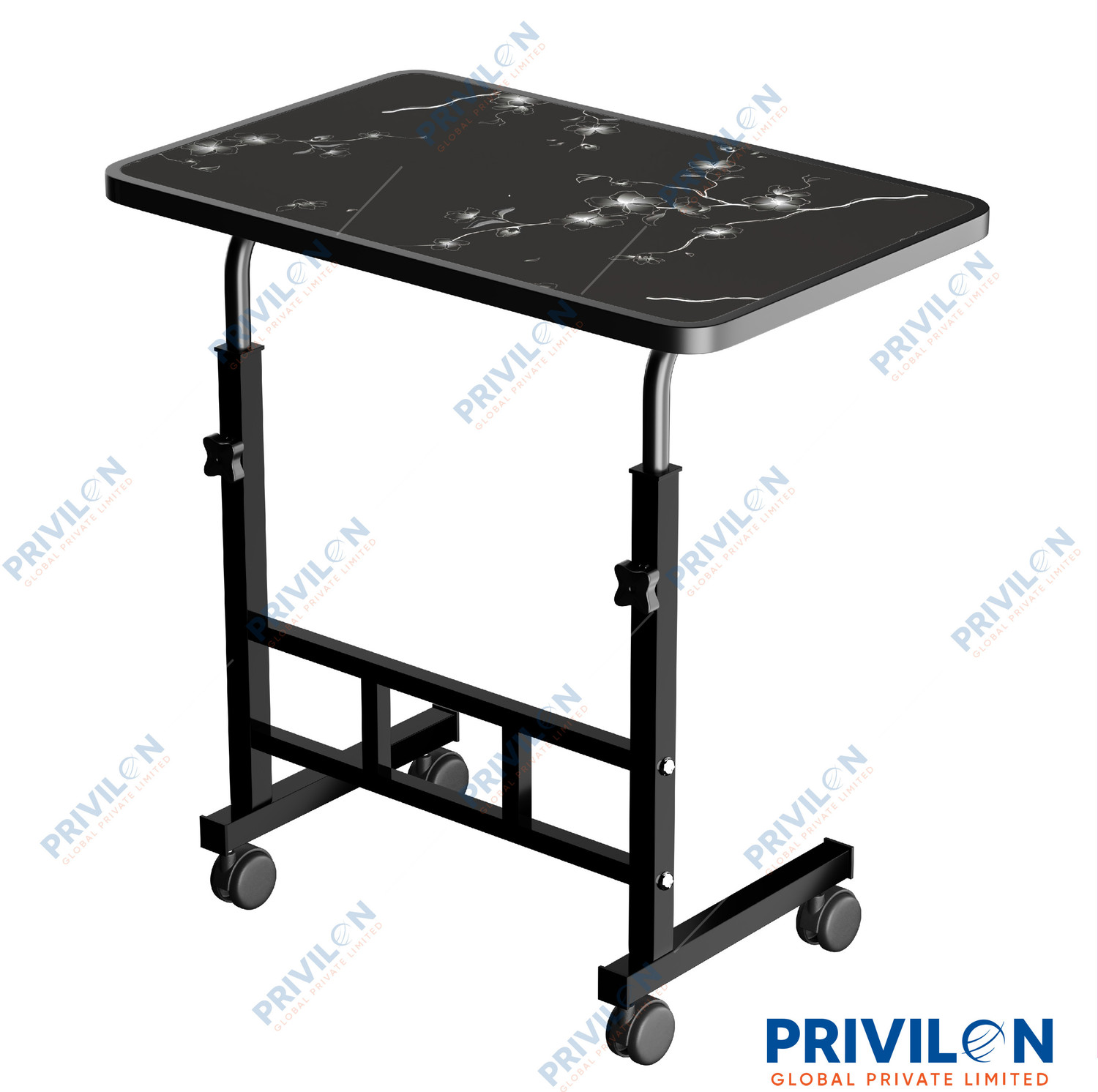 Image of PRIVILON HEIGHT ADJUSTABLE Metal Portable Laptop Table