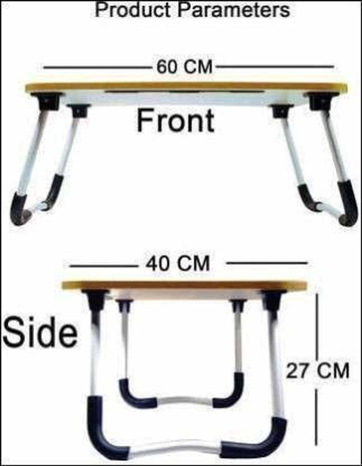 Image of UKDIMUKDI Wood Portable Laptop Table