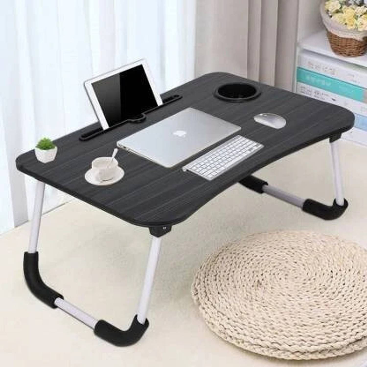 Mahabali Wood Portable Laptop Table - Image 1