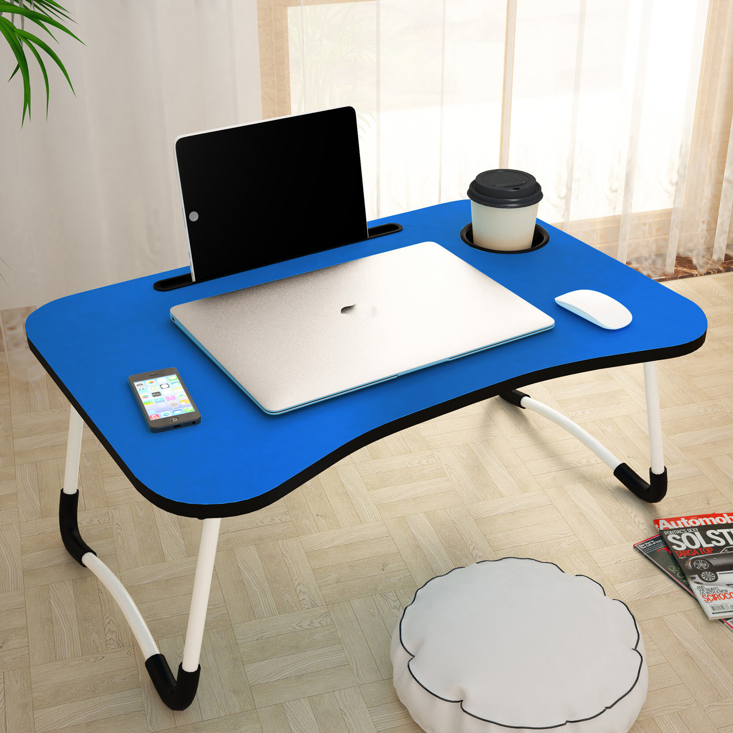 Image of Story@home LT1410 Wood Portable Laptop Table