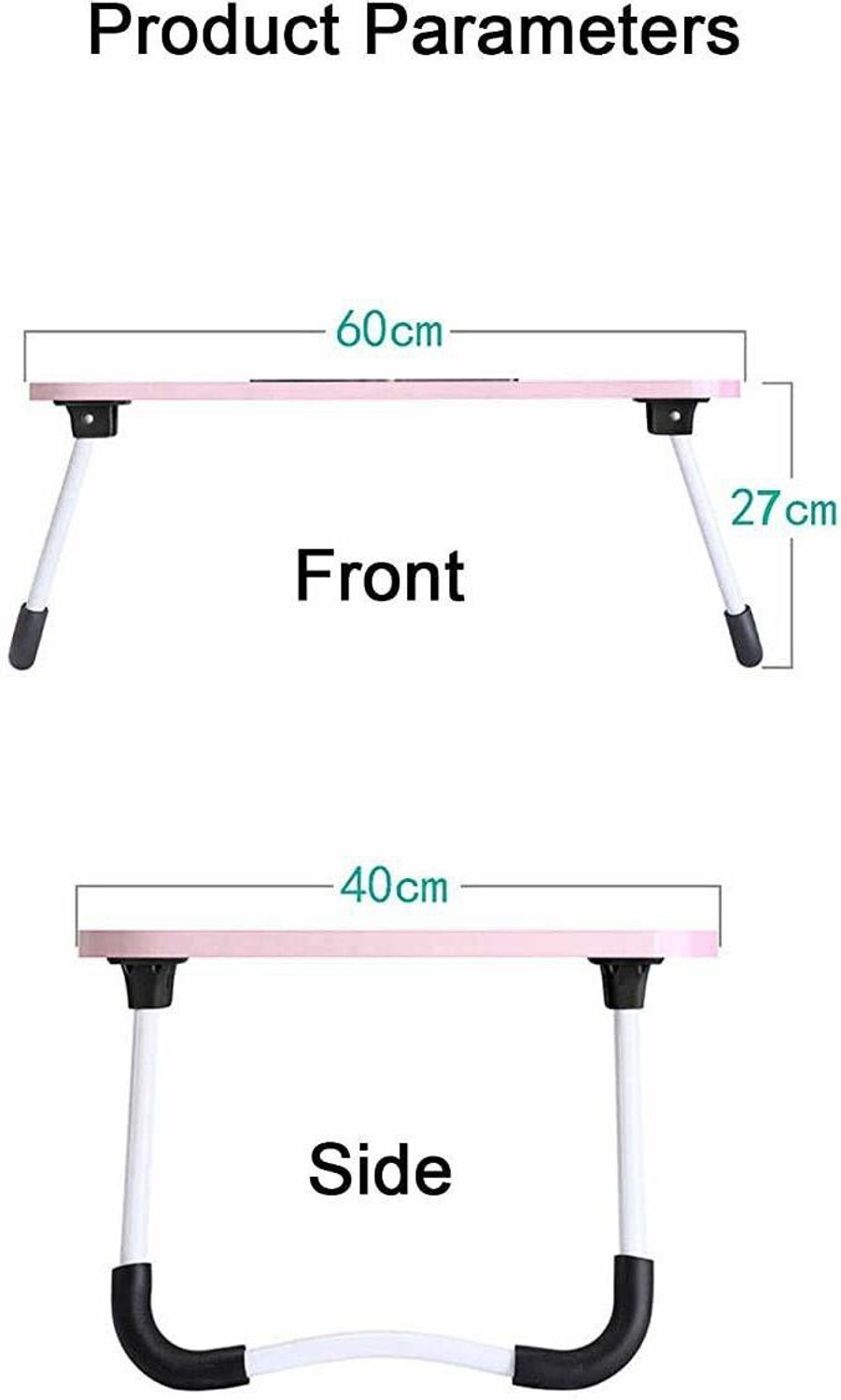 Image of GoRogue Laptop Study Table with Drawer,Tablet /Mobile Holder for Kids & Adults(BEIGE) Wood Portable Laptop Table