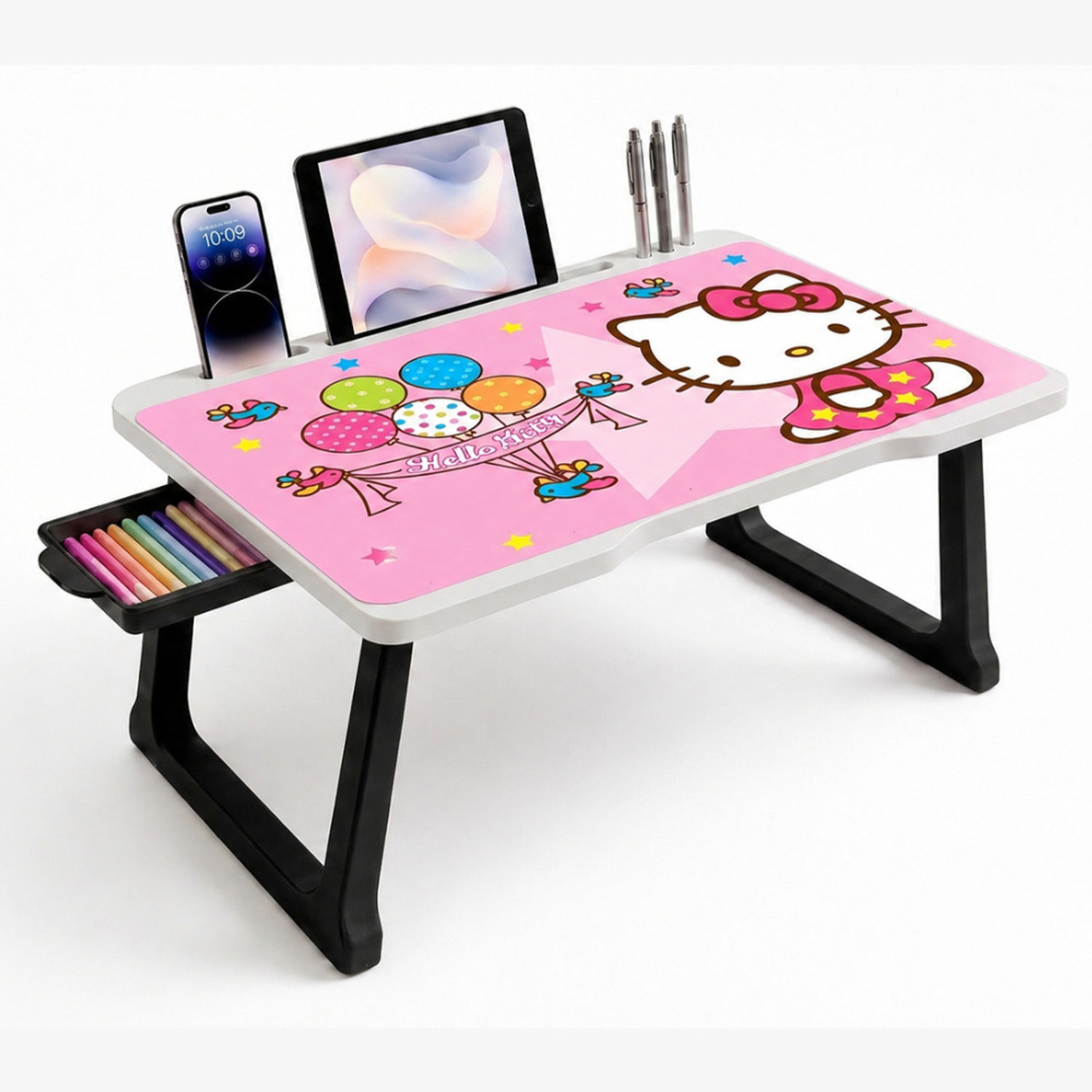 Image of PRIVILON Wood Portable Laptop Table