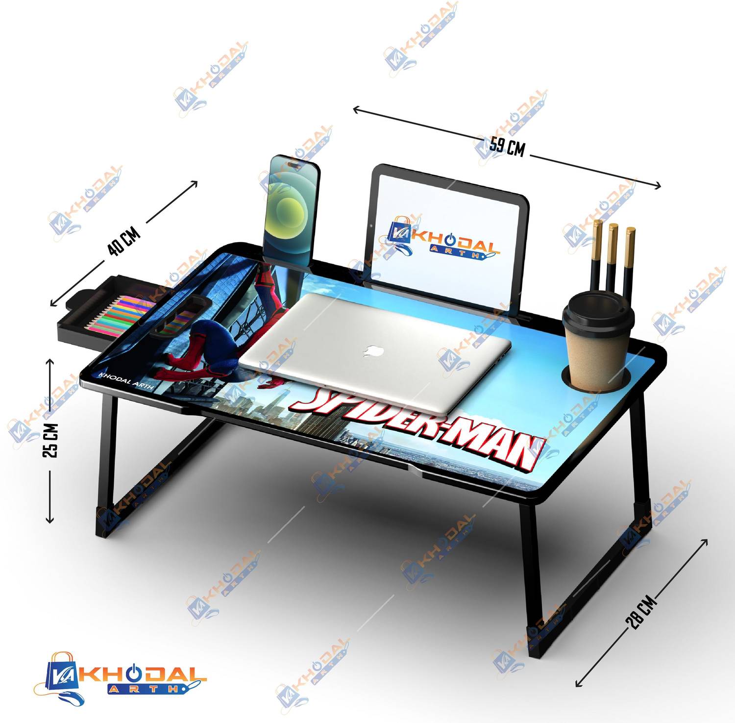 KHODAL Spiderman Laptop Study Table - Image 4