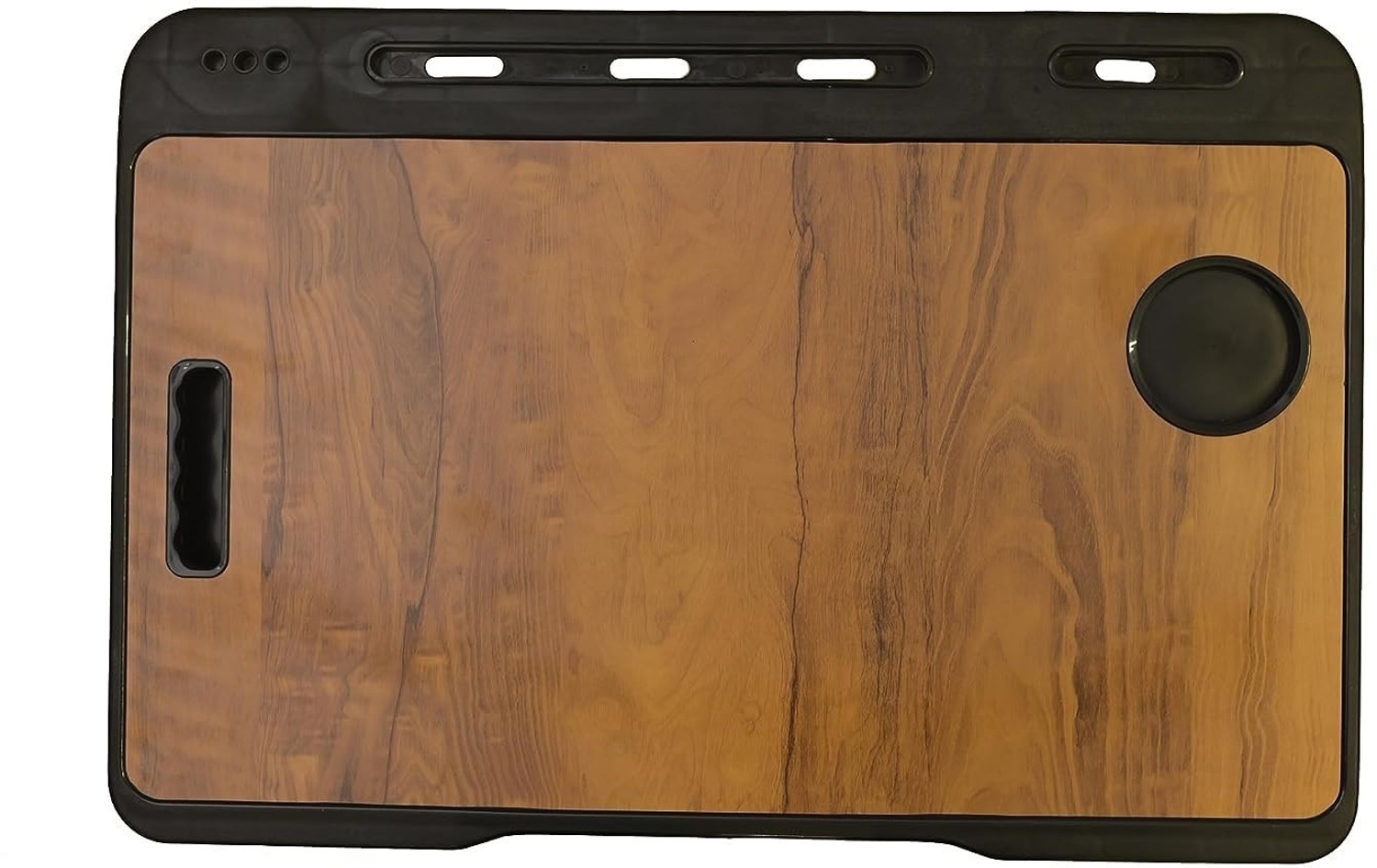 Image of Flipkart Perfect Homes Studio Wood Portable Laptop Table (Finish Color - MULTICOLOR)
