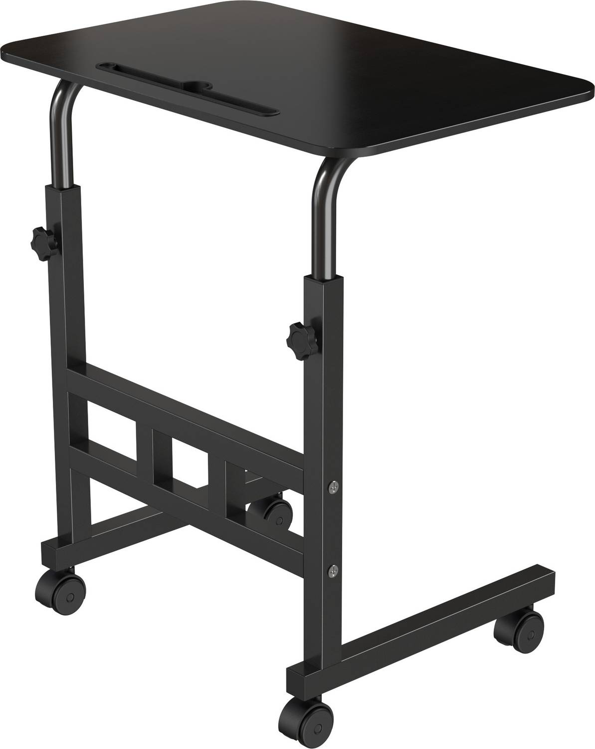 ELV DIRECT Multipurpose Adjustable Height Table With Wheels For Work From Home,Study,Office Wood Portable Laptop Table Rs. 1049 - Flipkart