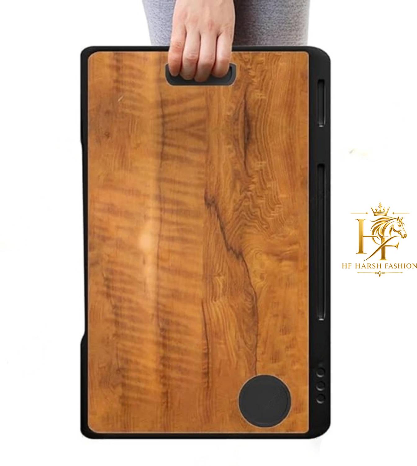 HF HARSH FASHION Wood Portable Laptop Table - Image 5