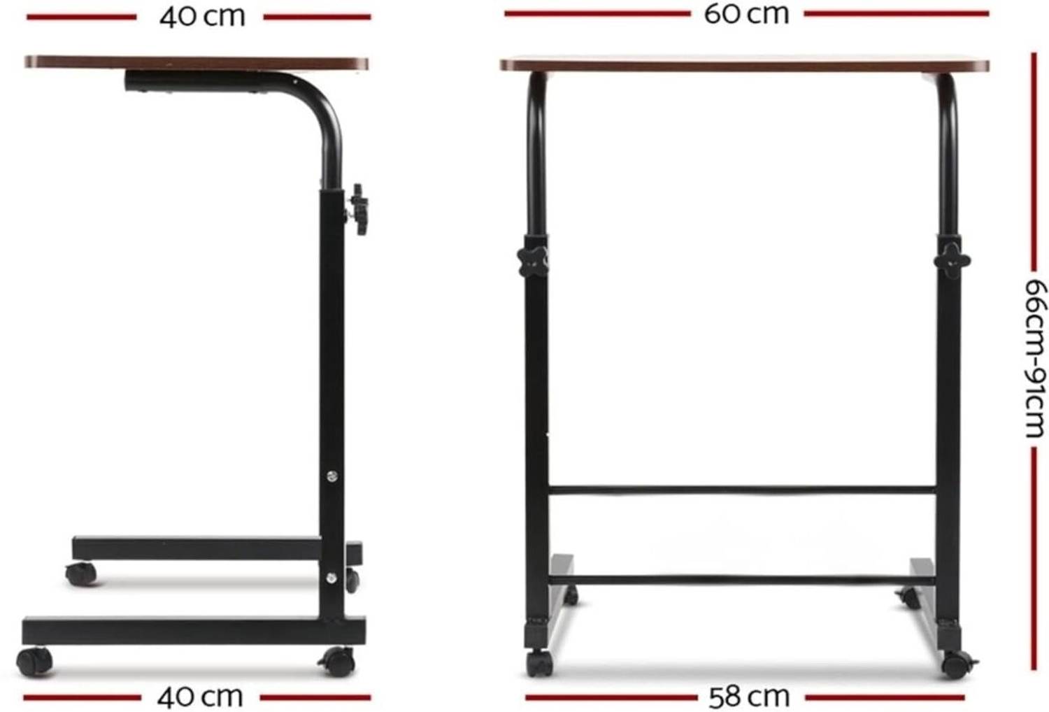 Eliteware's 60x60x40cm Wooden Metal Laptop Table - Image 5