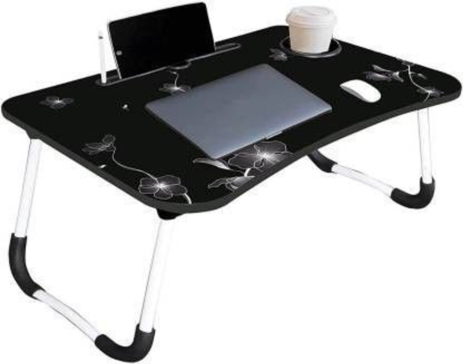 Image of UKDIMUKDI Wood Portable Laptop Table