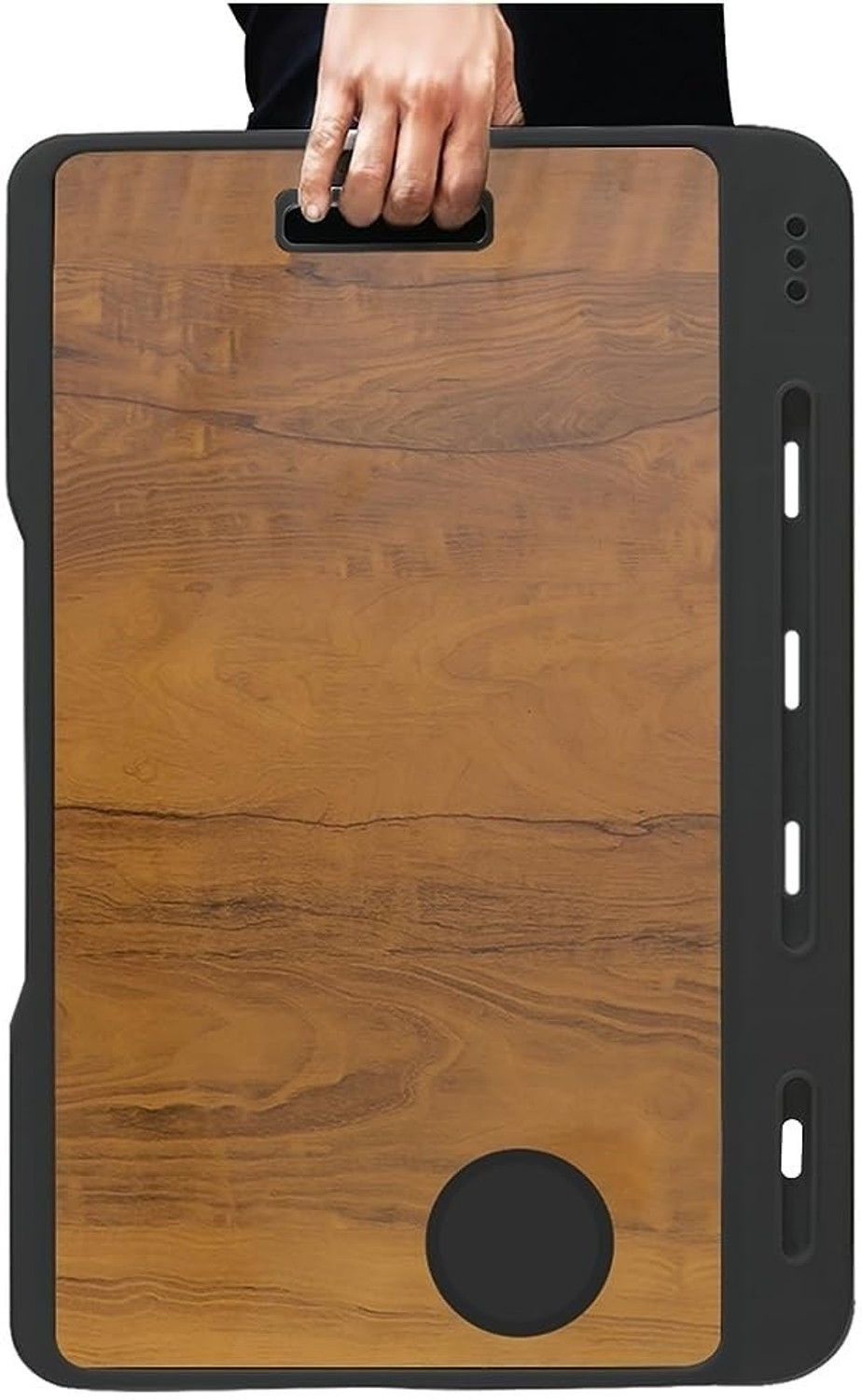 Image of Flipkart Perfect Homes Studio Wood Portable Laptop Table (Finish Color - MULTICOLOR)