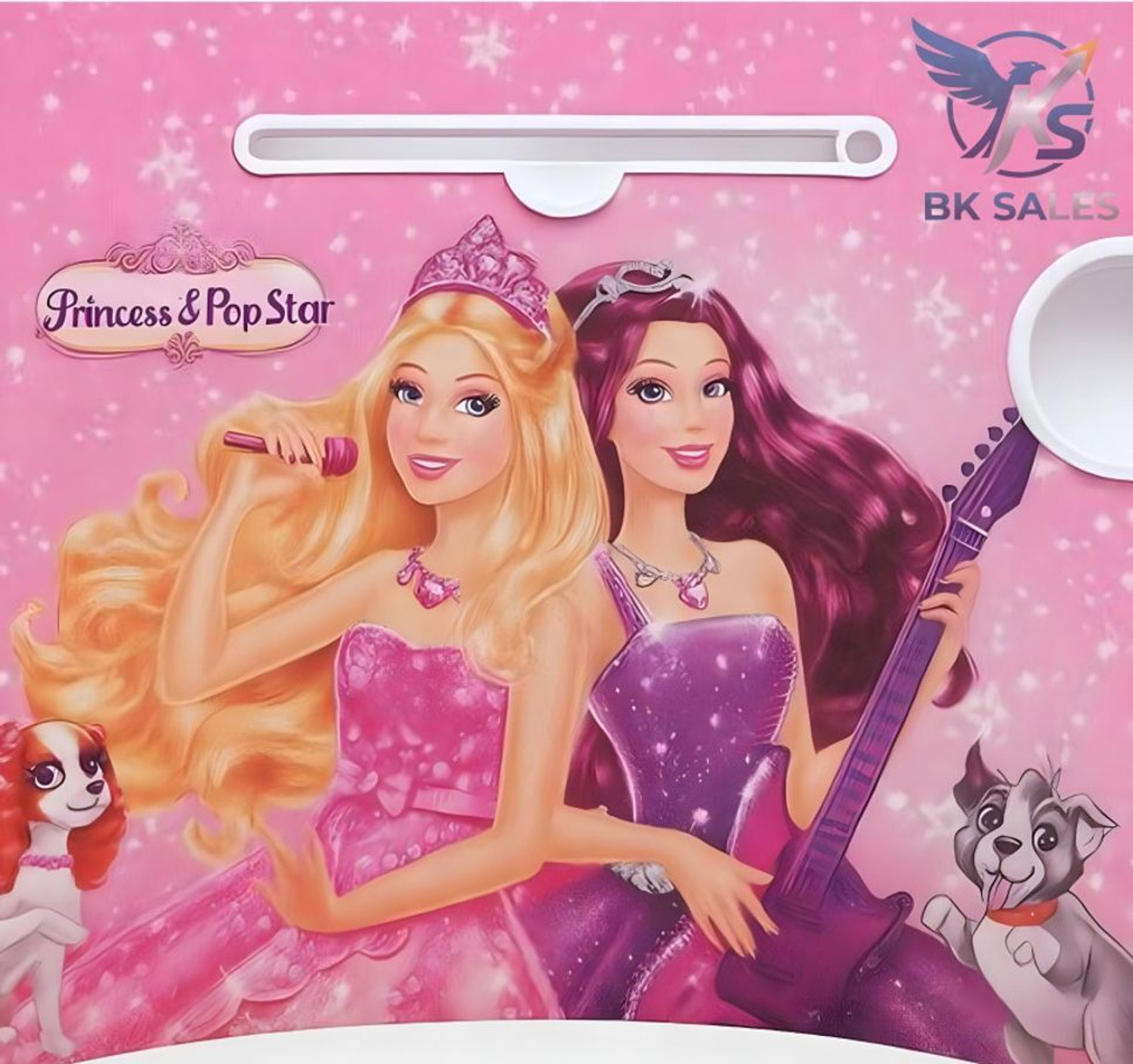 Image of BK SALES barbie table Plastic Study Table