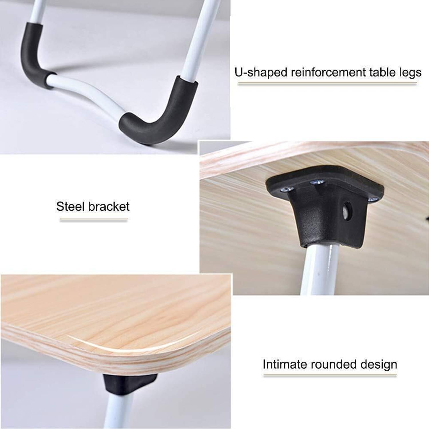 KHODAL ARTH Foldable Multipurpose Wood Laptop Table - Image 5