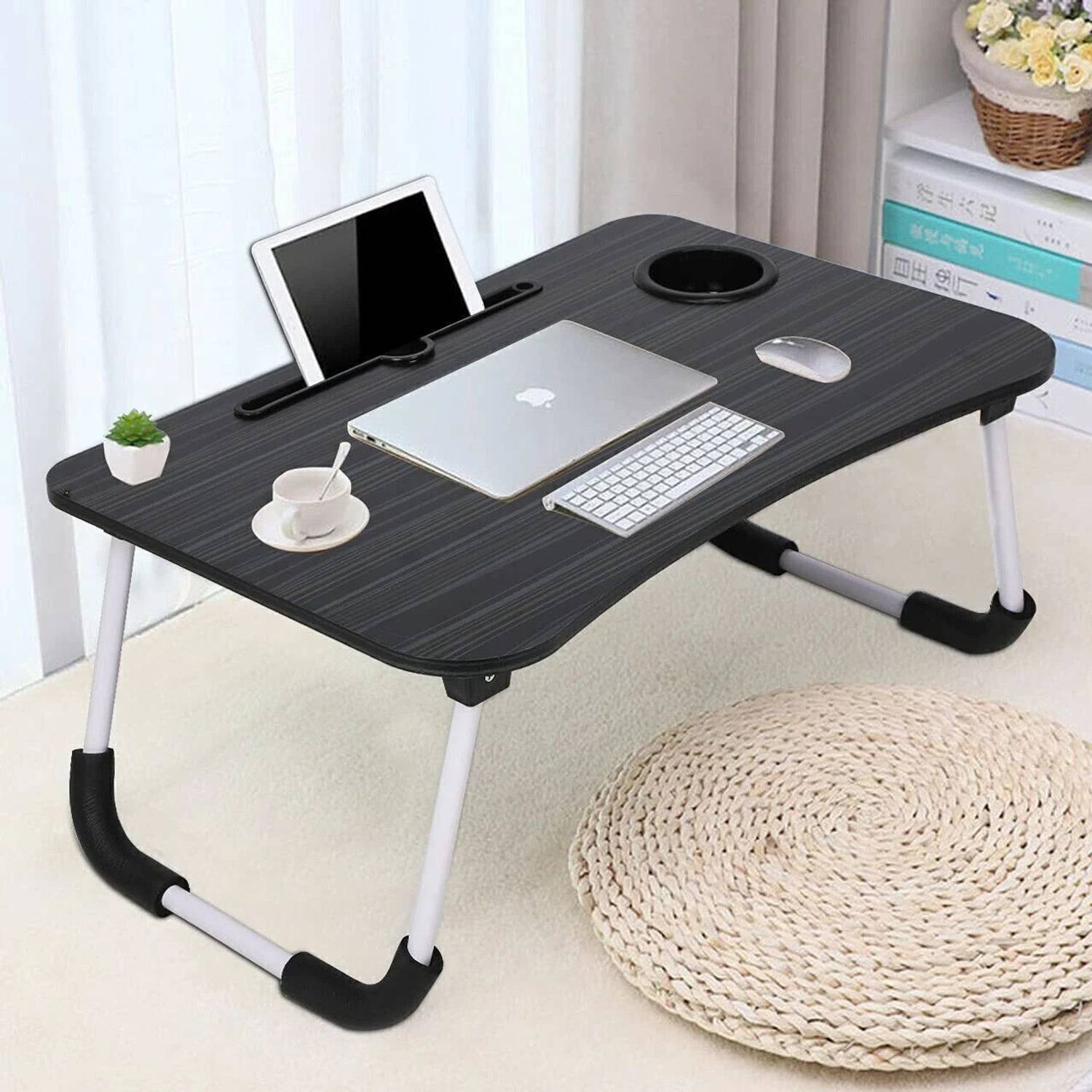 MITHILA Foldable Multipurpose Wood Portable Laptop Table - Image 1
