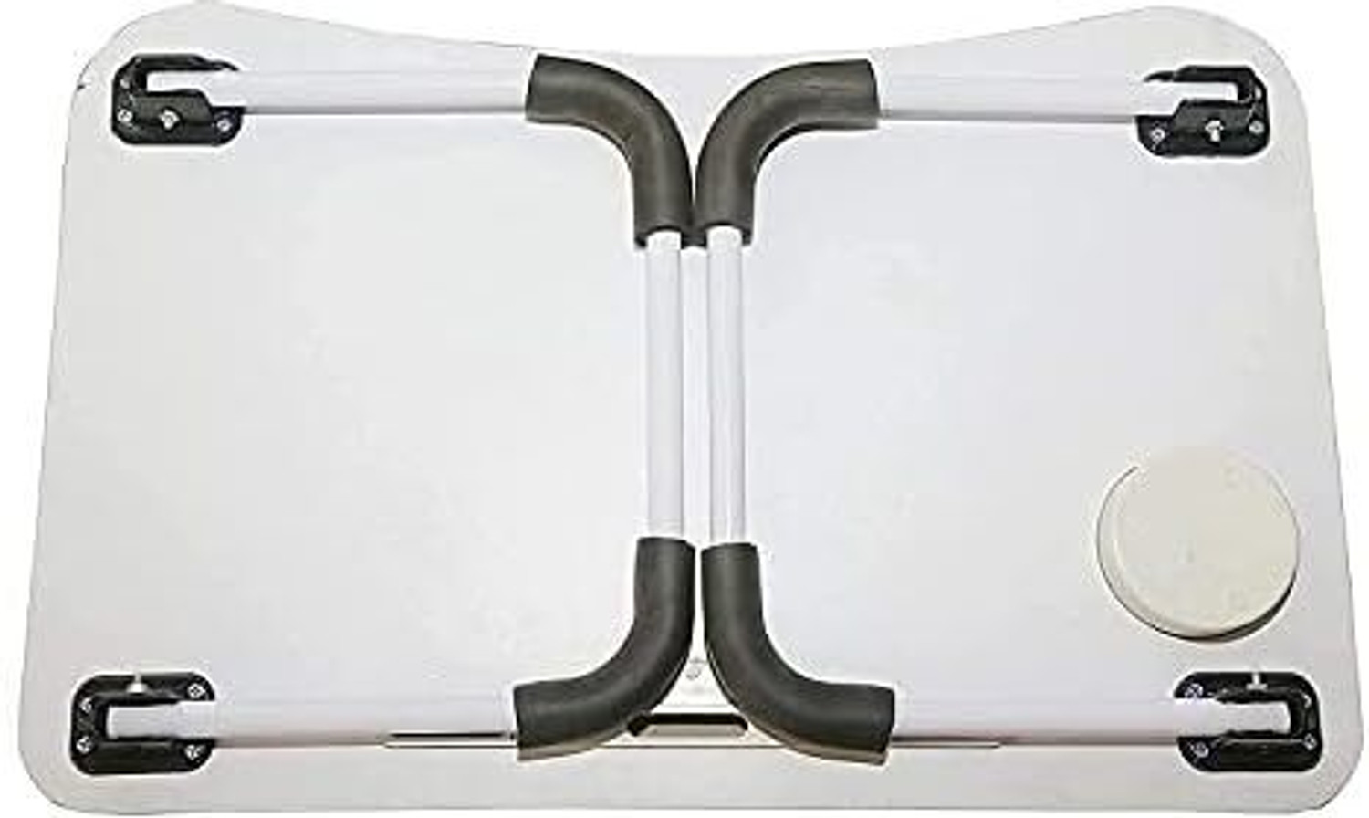 Image of MAKD Multi-Purpose Laptop Table /Study Table /Bed Table / Wood Portable Laptop Table