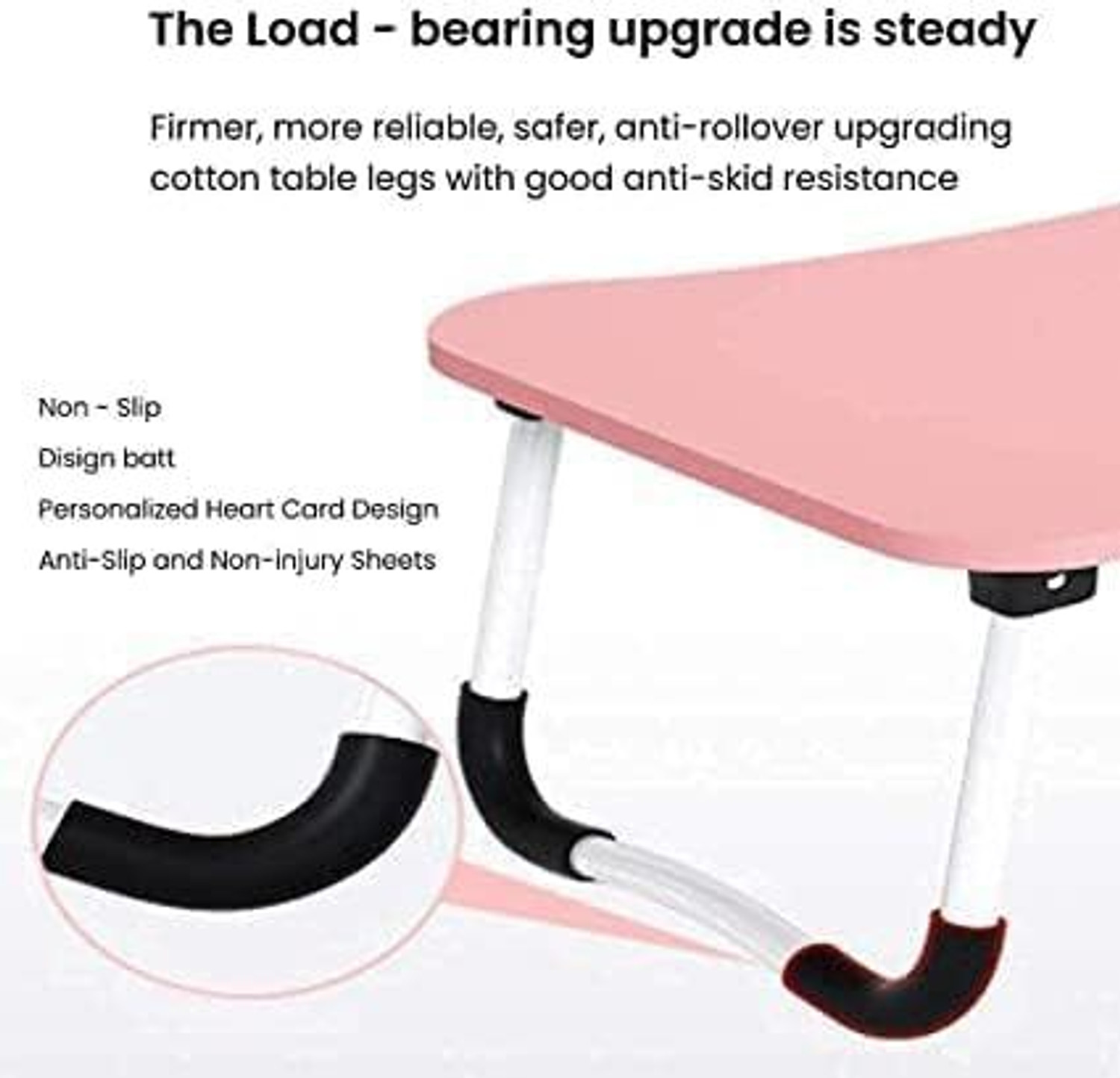 Image of Flipkart SmartBuy Wood Smart Multi-Purpose Laptop Table, Dock Stand, Study Table, Bed Table Wood Portable Laptop Table