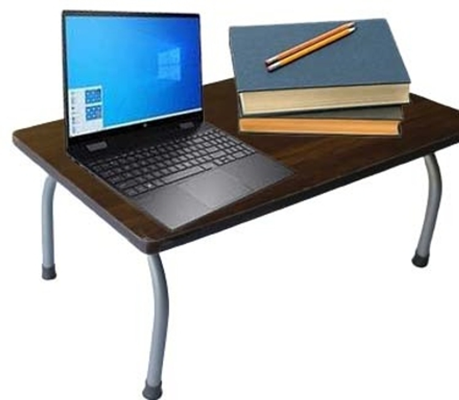 Image of katrik katrik foldable table brown Wood Portable Laptop Table