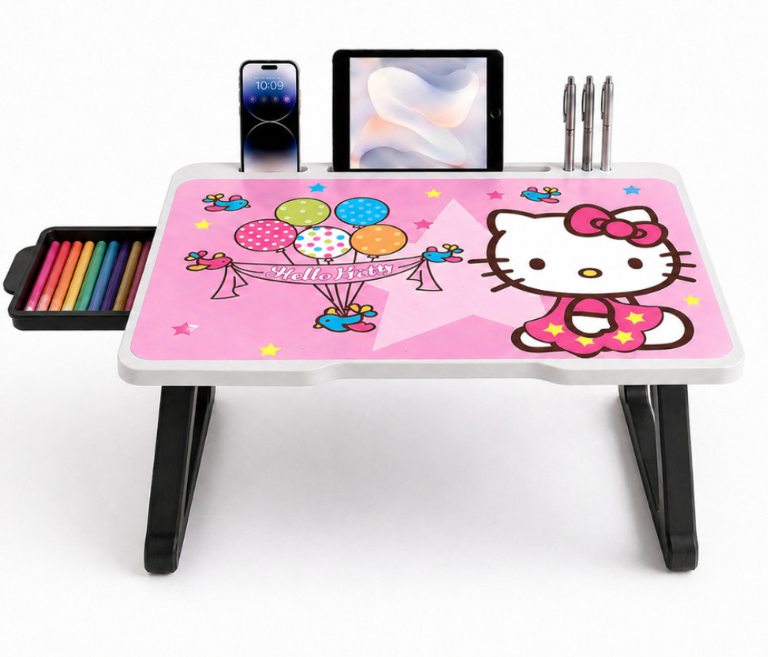 Image of PRIVILON Wood Portable Laptop Table