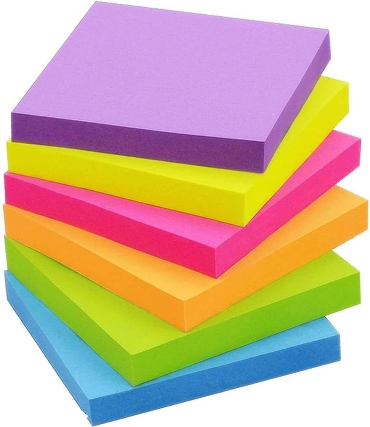 ARRUM Sticky Notes 400 Sheets Self Sticking Note, 5 Colors