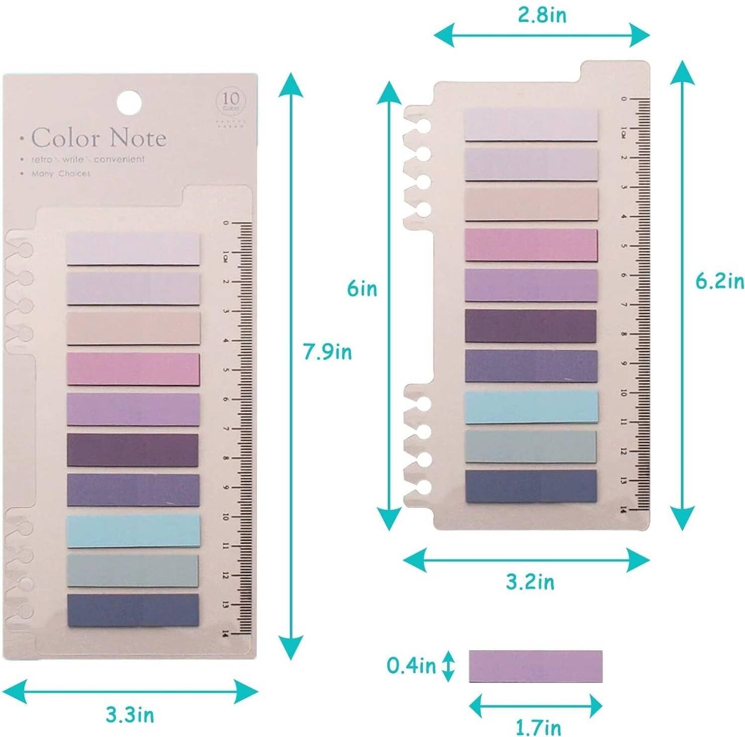 Page Markers Tabs BAYTORY 960Pcs Transparent Highlighter Tape Reusable,  Clear For Annotating Books, Long Highlighting Strips Page Markers Index Tabs,  Sticky Sticky Tabs (CLASIC PACK, 1 - Pack) - Sticky Pencil Highlight Tabs Index Flags