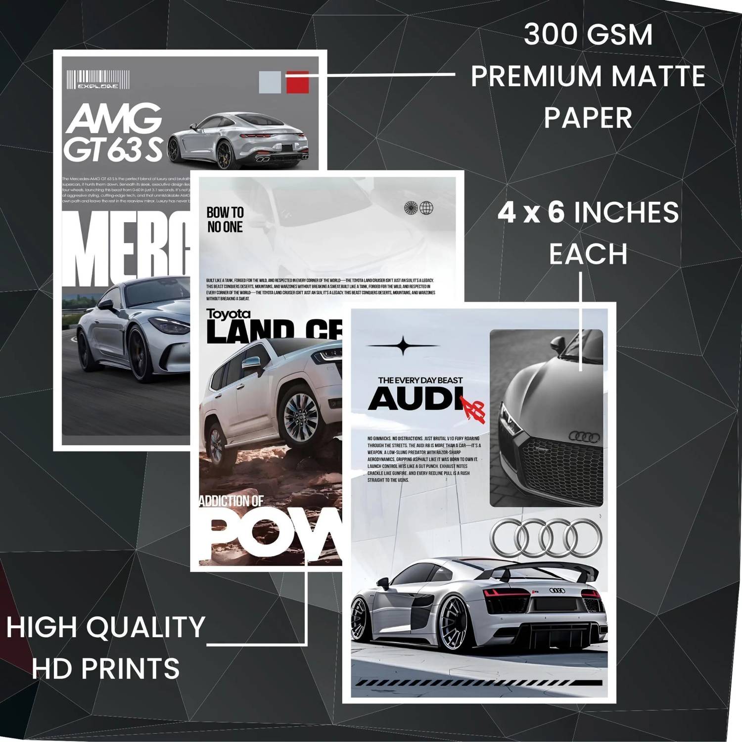 Print Cars Poster Pack of 54 - Image 2