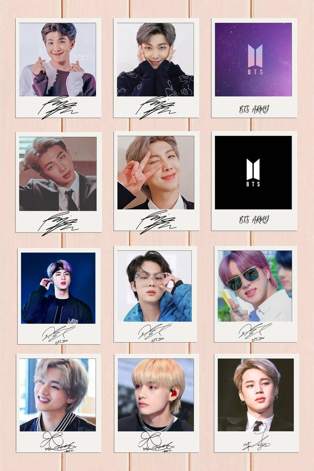 BTS Noe 3 unit　トレカ small-set-of-30-bts-member-