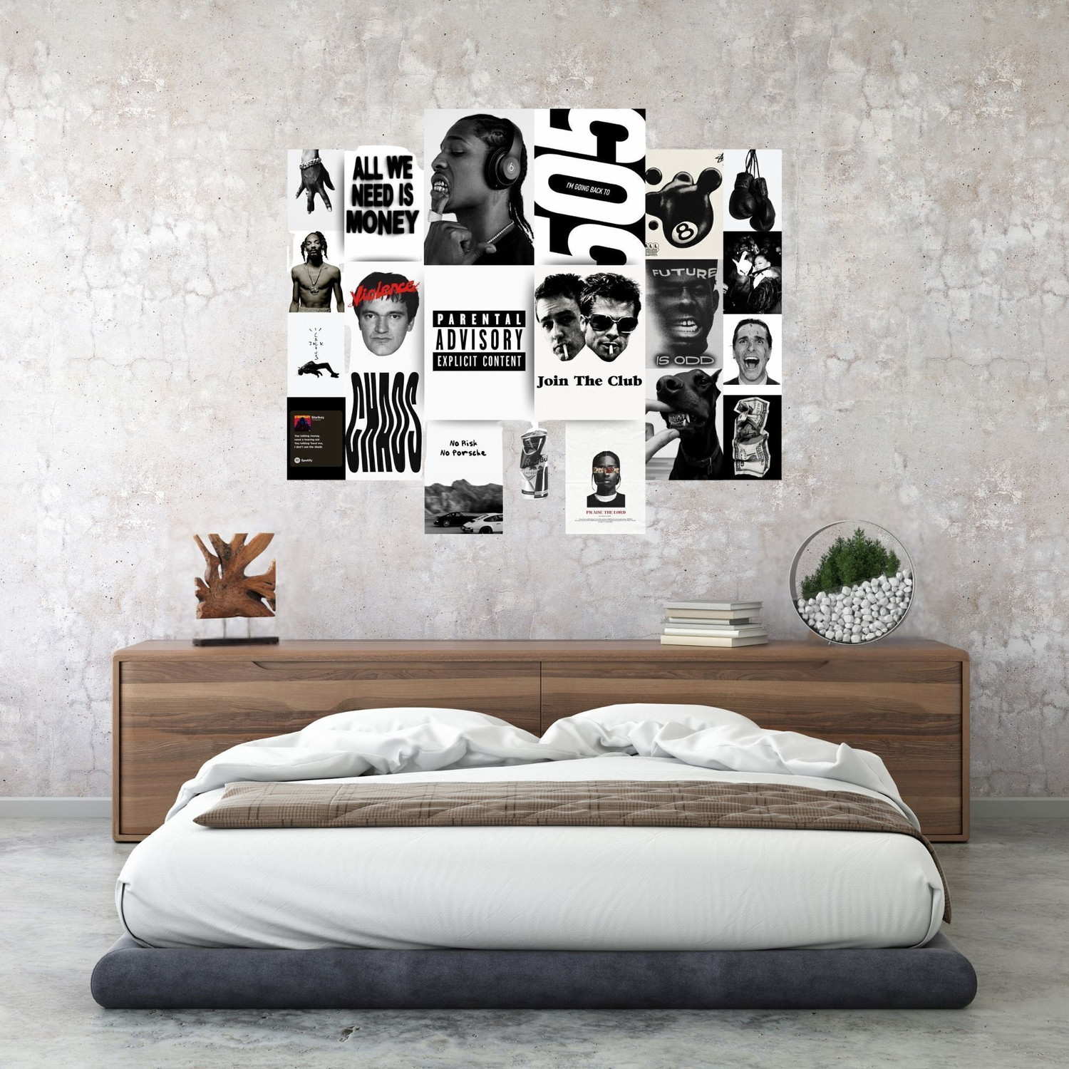Image of Hip Hop Flo Wall Poster Kit- Set of 21 Multisized Posters (Four-A4, Eight-A5, Nine-A6) Paper Print
