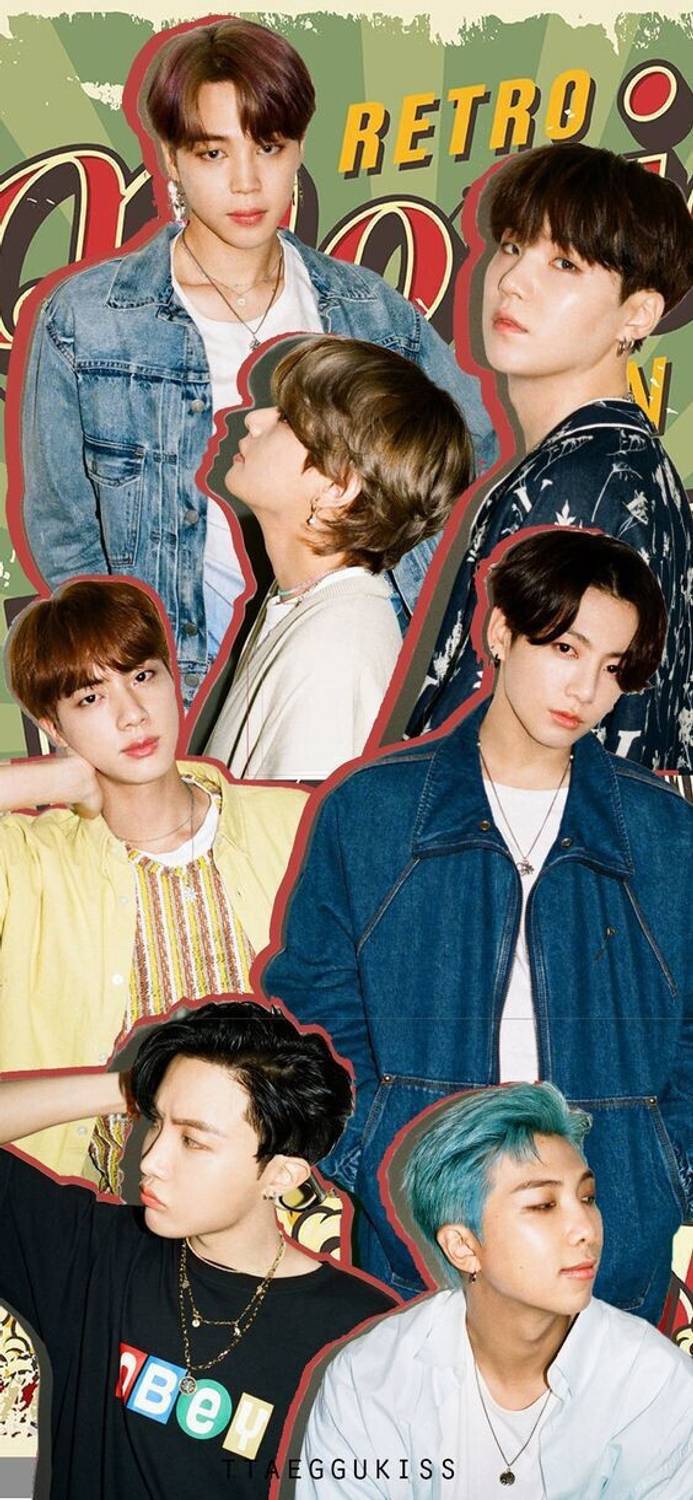 BTS OT7 DYNAMITE HD POSTER - 12*18 Paper Print - ANSHUL DICAPRIO