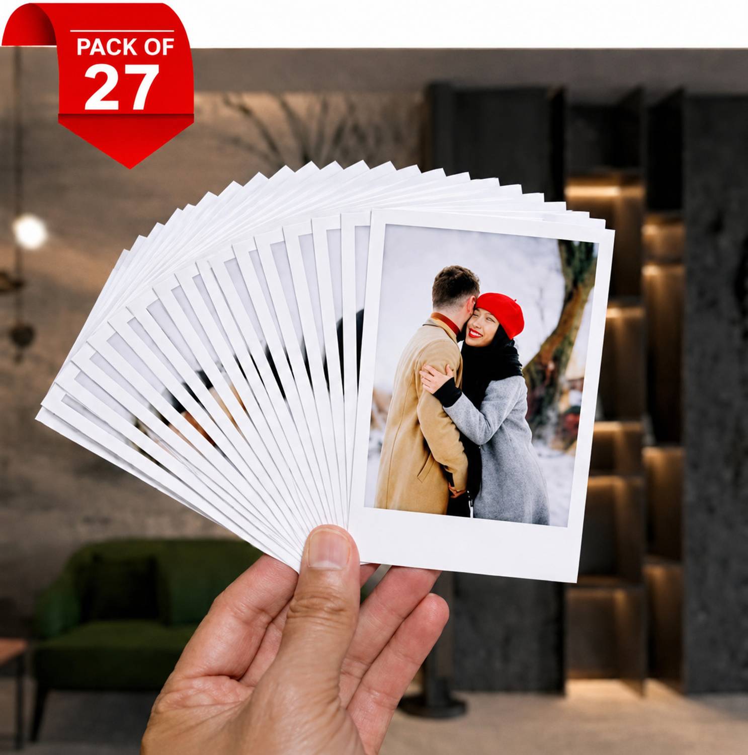 27 Customized Mini Photo Print Personalized Gifts with Your Photos Size 3X4 Inch Photographic Paper (4 inch X 3 inch) WhatsApp 7340263093 Paper Print