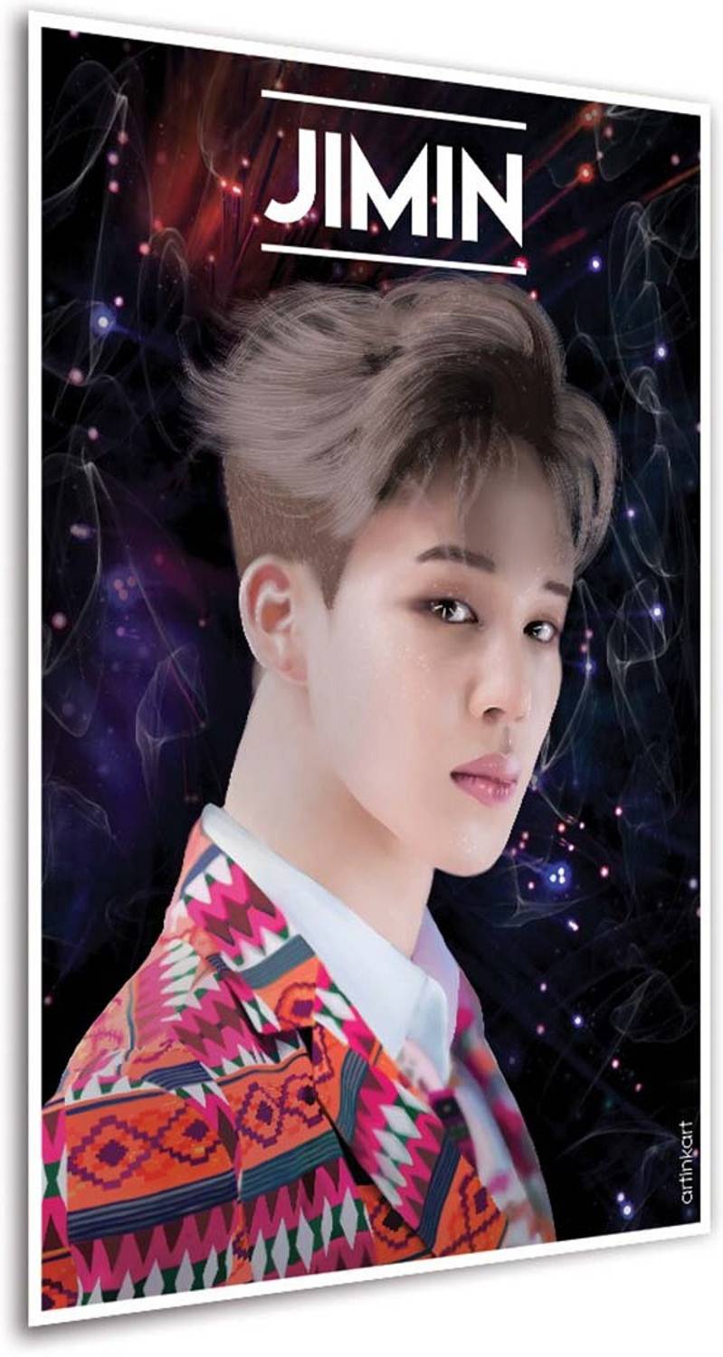 Poster-BTS Jimin Poster KPOP Wall Poster Art Print for Room Door