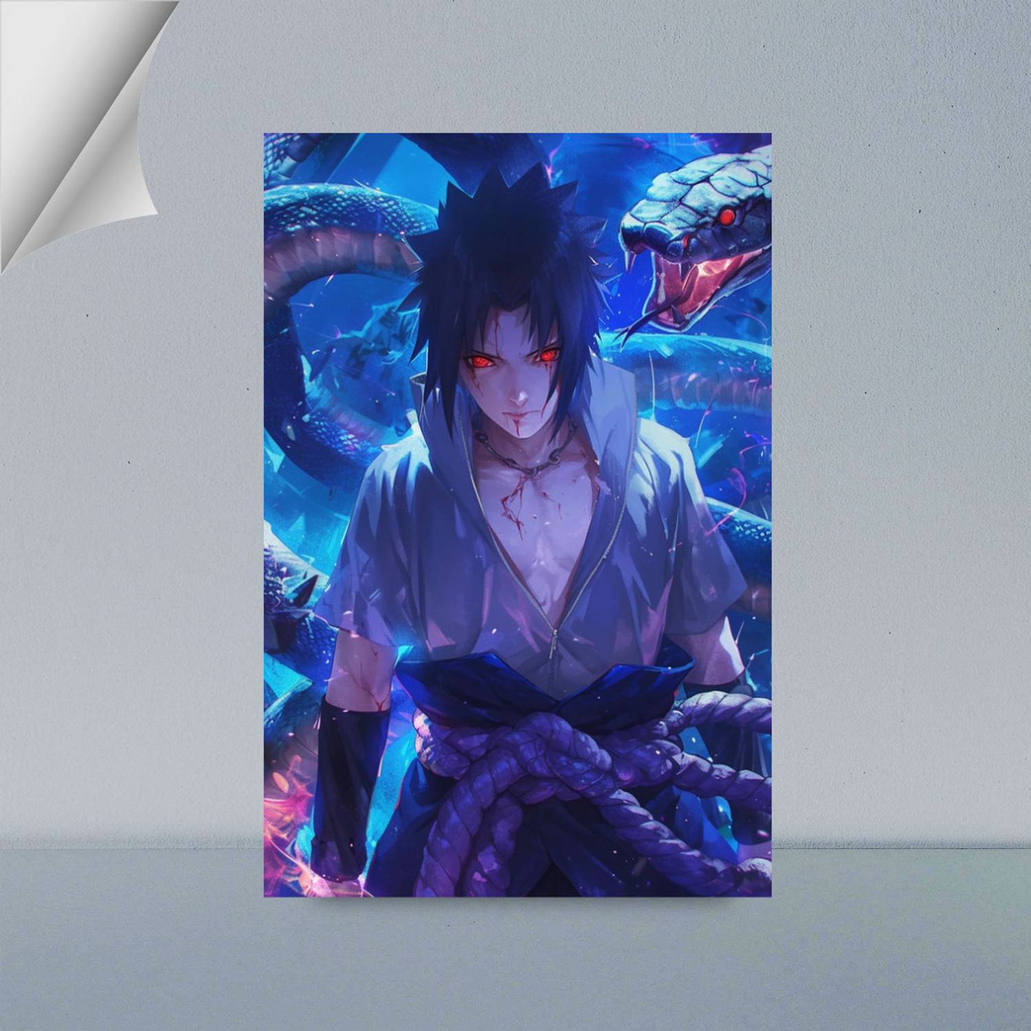 VIRGIN ARTS | SASUKE UCHIHA | SHARINGAN | NARUTO SHIPPUDIN | 300