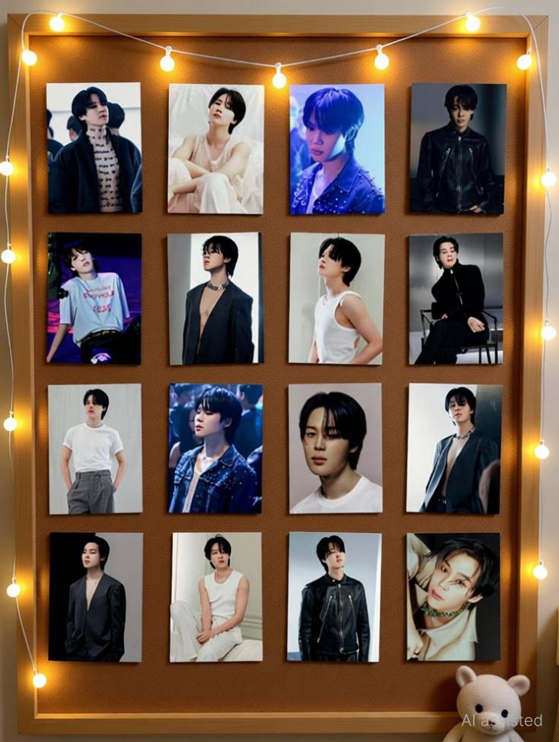 BTS Photocards Pack of 16 (8 x 11 cm) | BTS Jimin Photocards | BTS