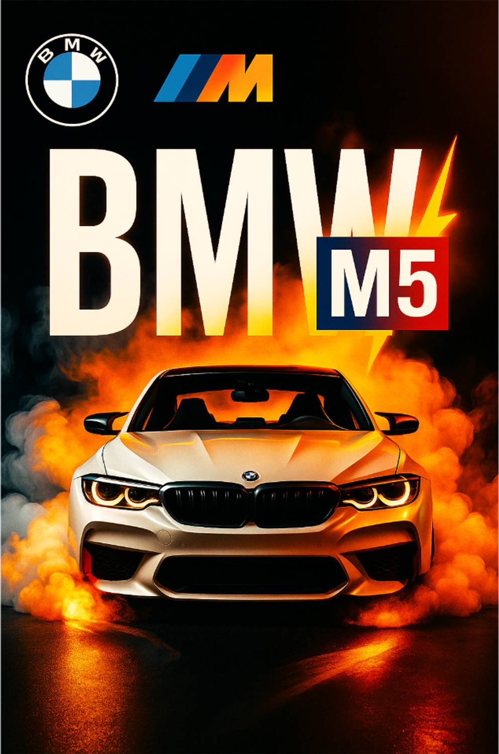 bmw car poster| car wall posters| pack of 1 car poster |poster for wall |paper print (18*12 inch| corrugated tube) Paper Print