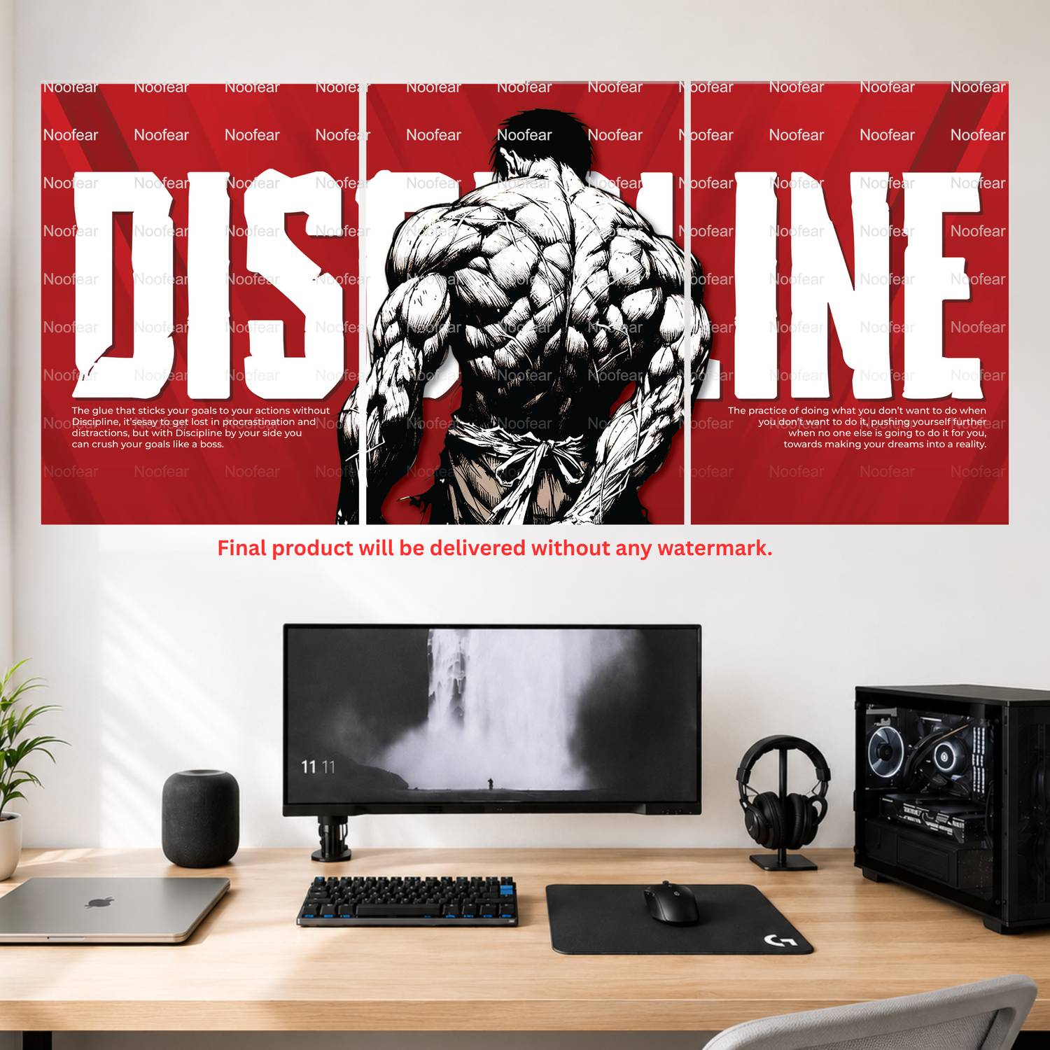 Noofear Motivational Posters Set of 6 A4 Pack of 6 - Image 3