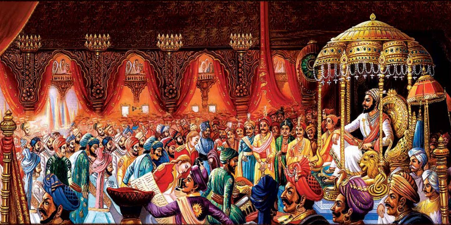 Chattrapati Shivaji Maharaj vinyl sticker poster Fine Art Print