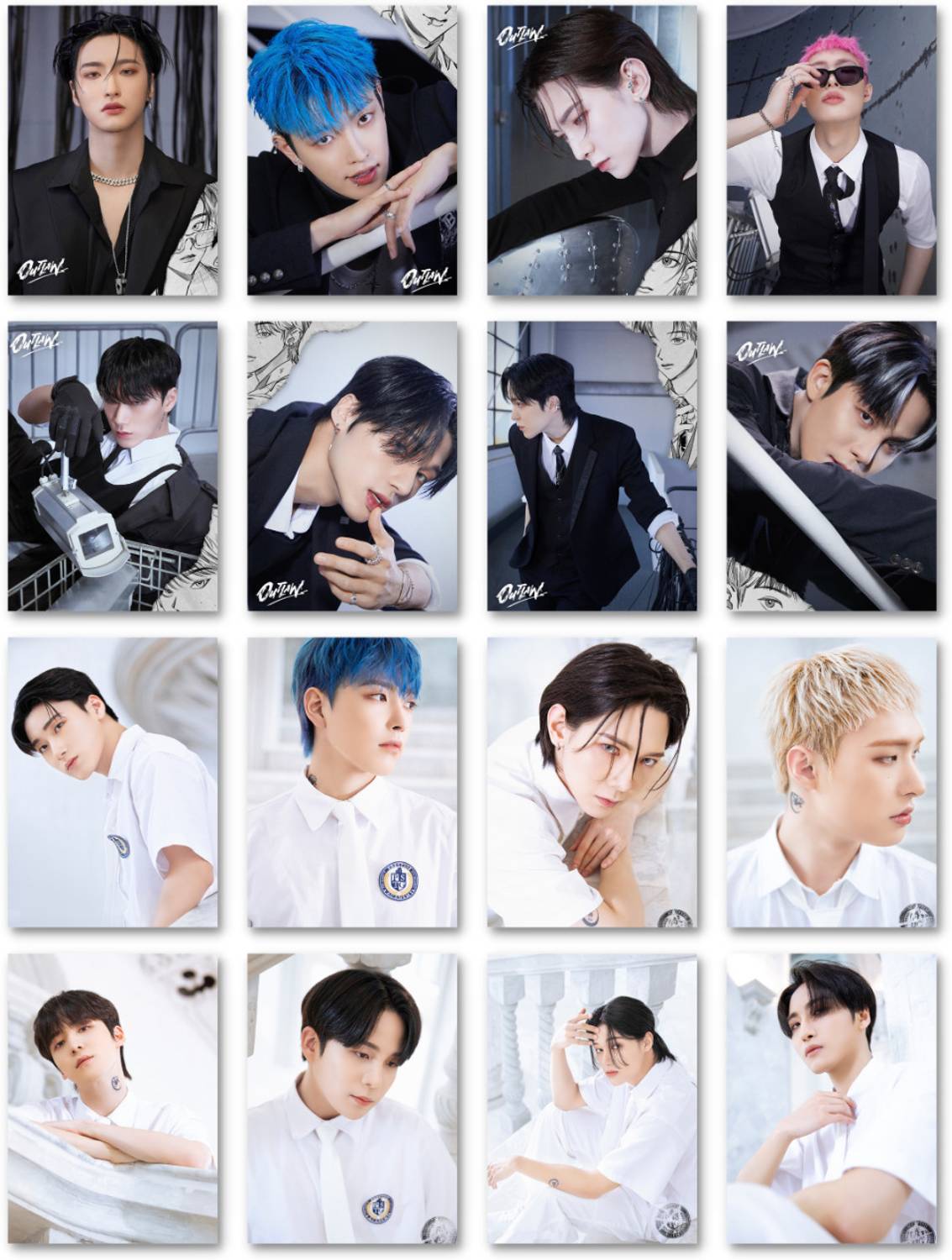 small-ateez-outlaw-photocards-