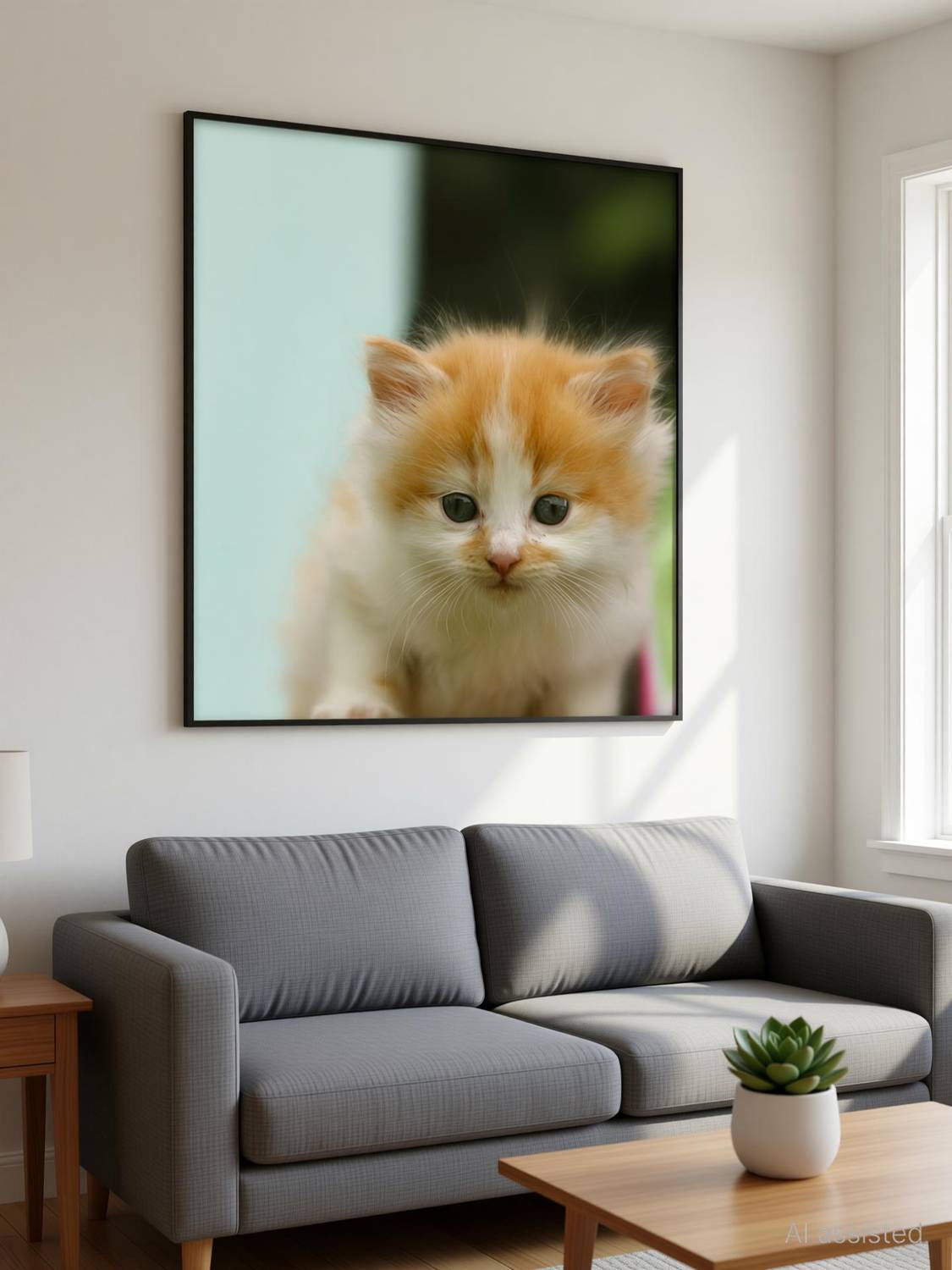 Brown Cat Animal Paper Poster ( Poster 12X18 Inch Rolled ) Paper Poster Paper Print Paper Print