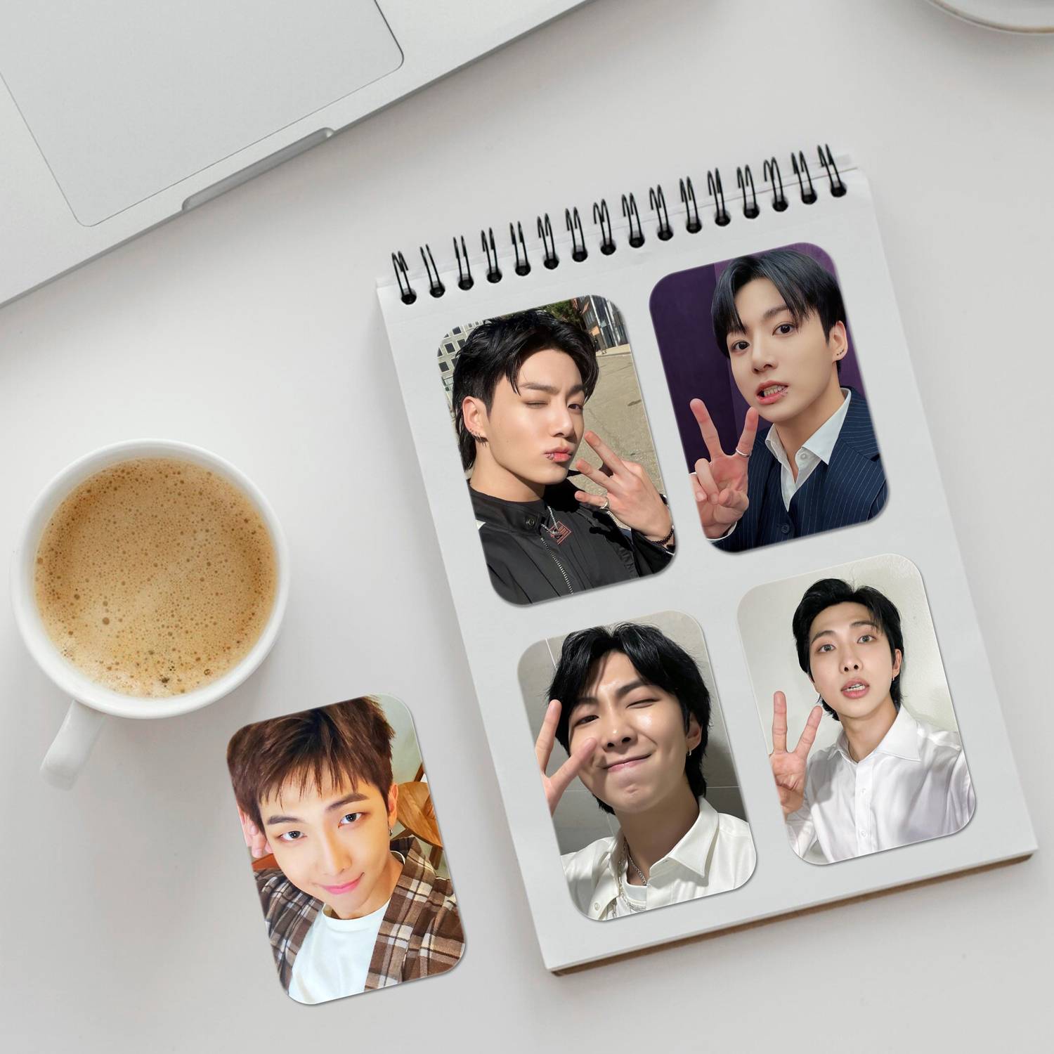 BTS Selca Small Photo Cards ( Set of 23 + 2 Freebie ) Fine Art